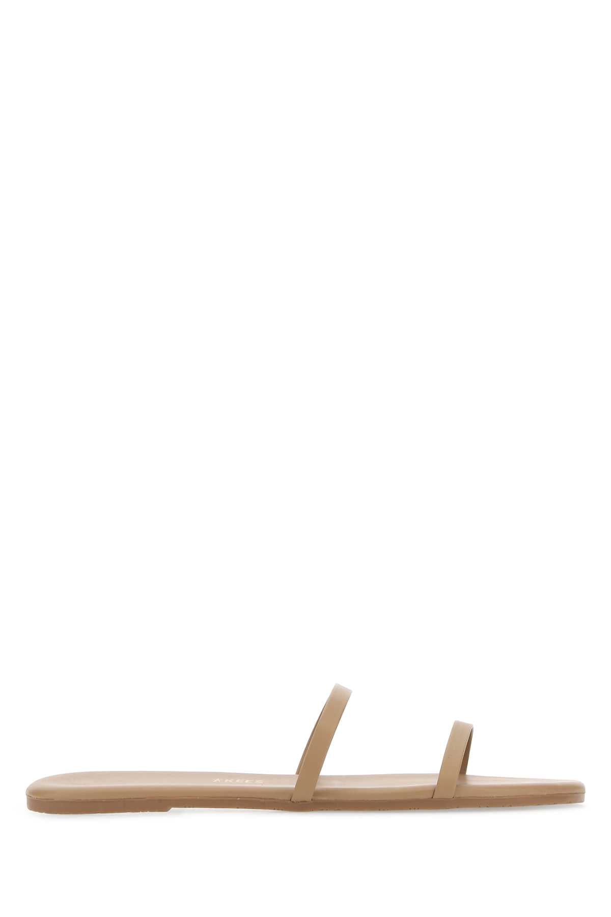 TKEES Leather Gemma Slippers for Women