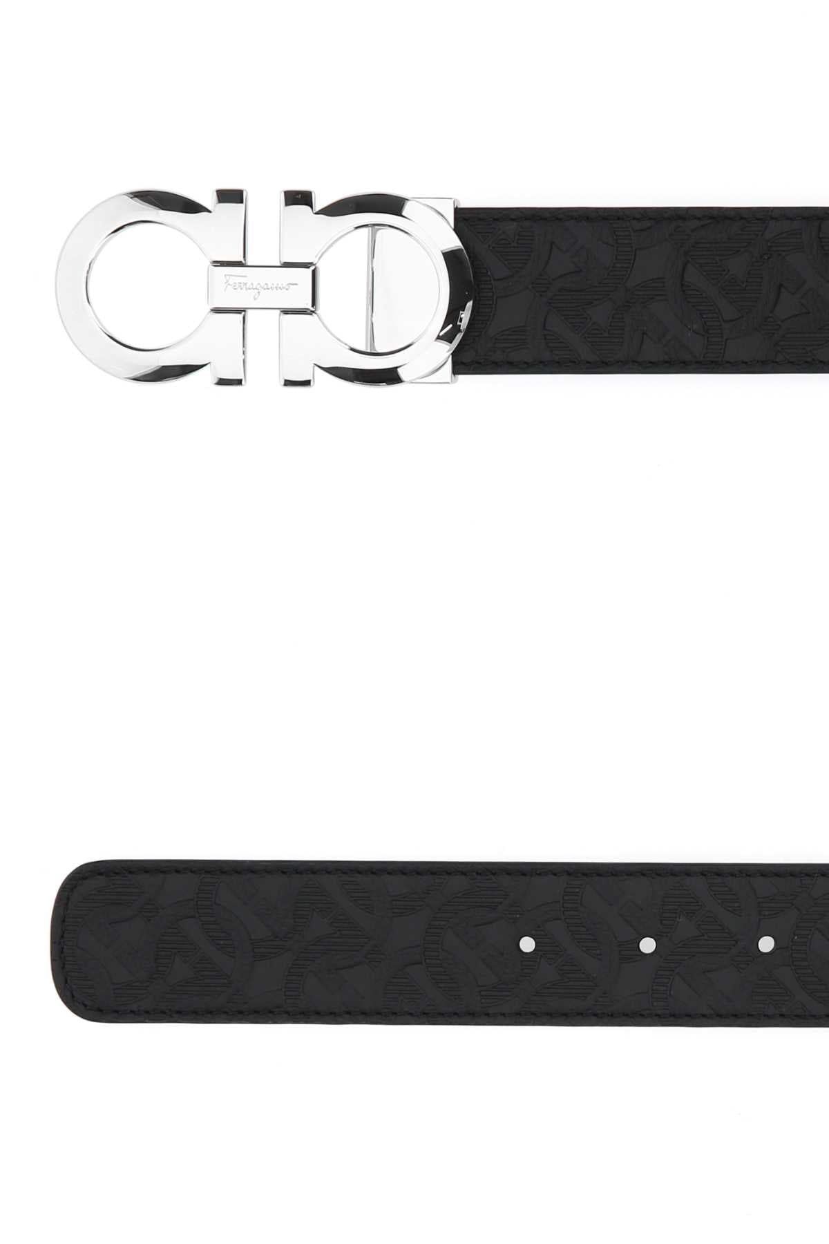 Ferragamo Reversible Leather Belt - 3.5 cm Width