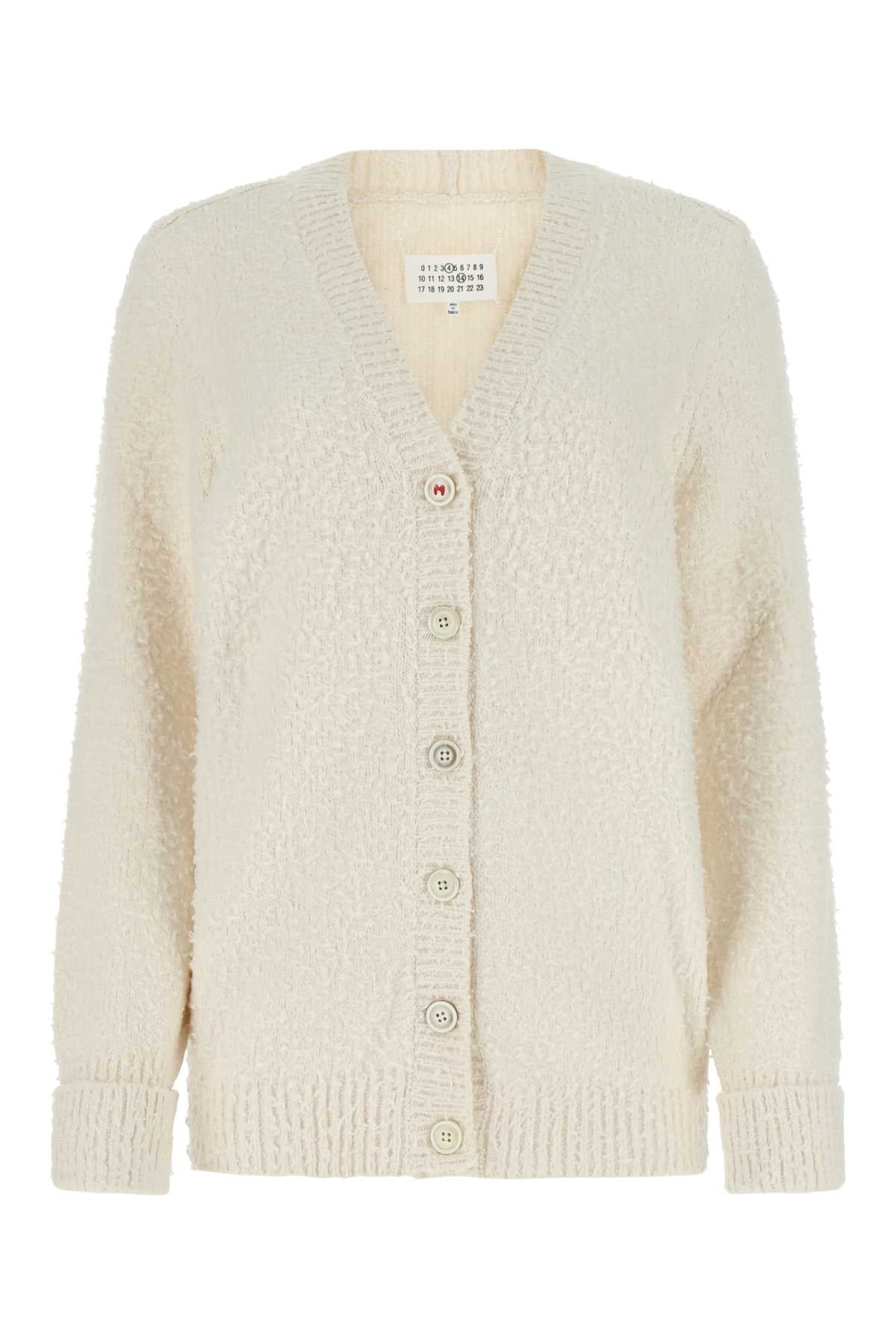 MAISON MARGIELA Oversized Cotton Blend Cardigan