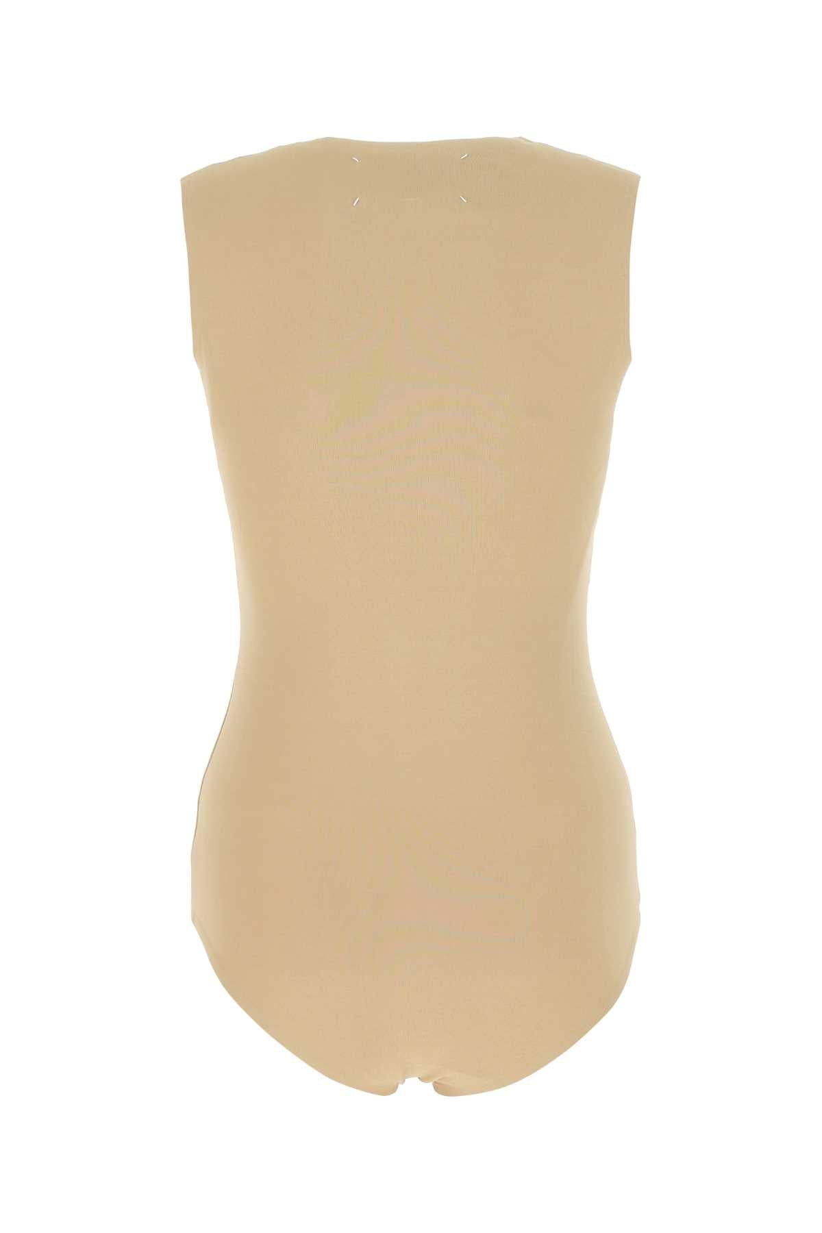 MAISON MARGIELA Stretch Viscose Mini Bodysuit