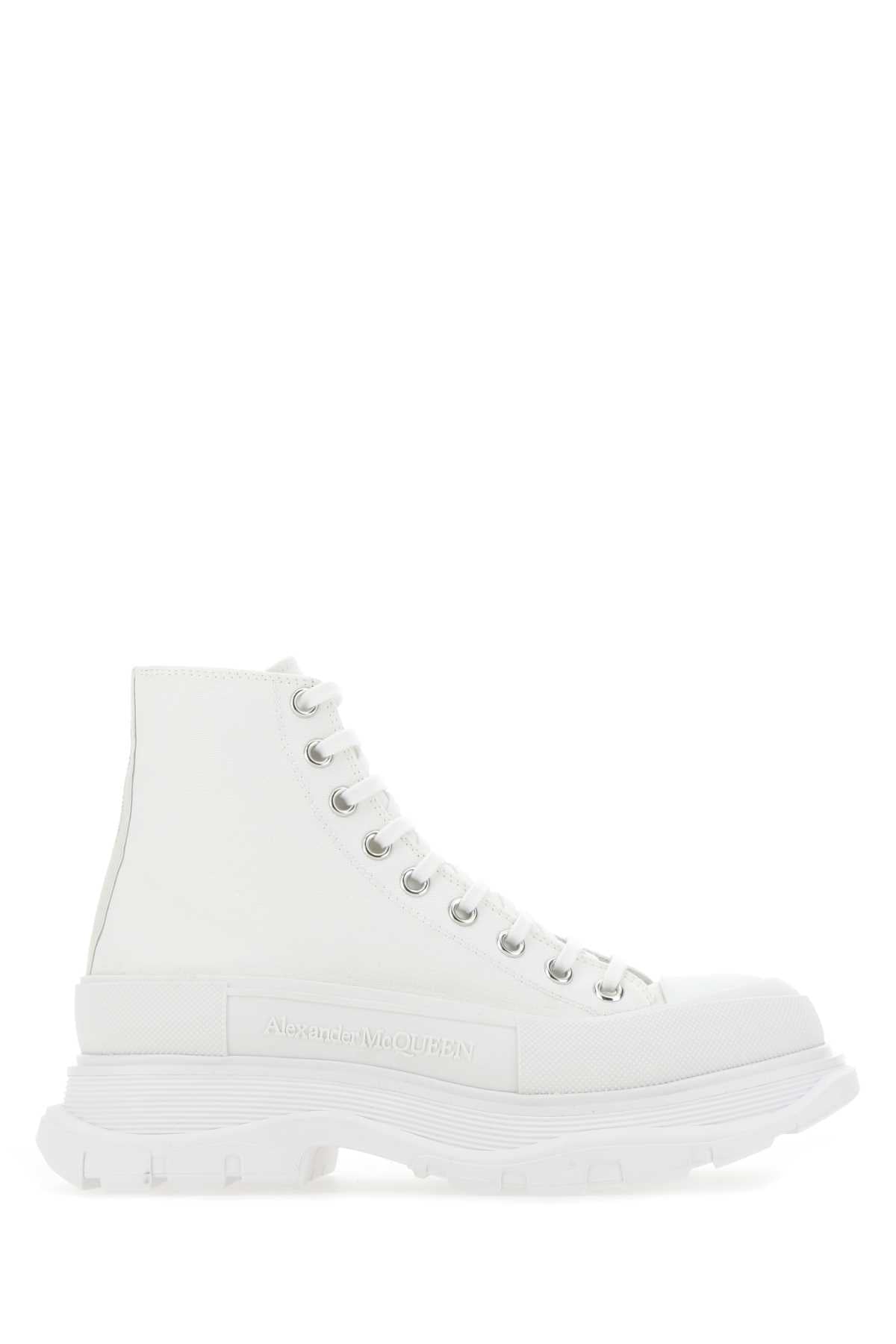 ALEXANDER MCQUEEN Men's Canvas Sack Sneakers