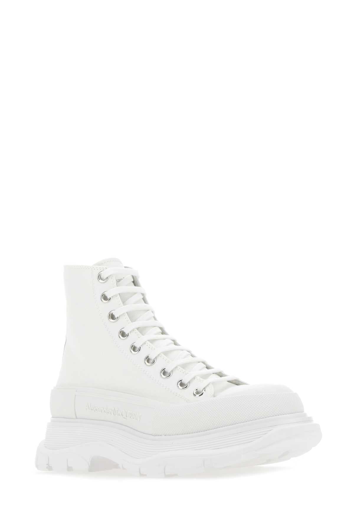 ALEXANDER MCQUEEN Men's Canvas Sack Sneakers