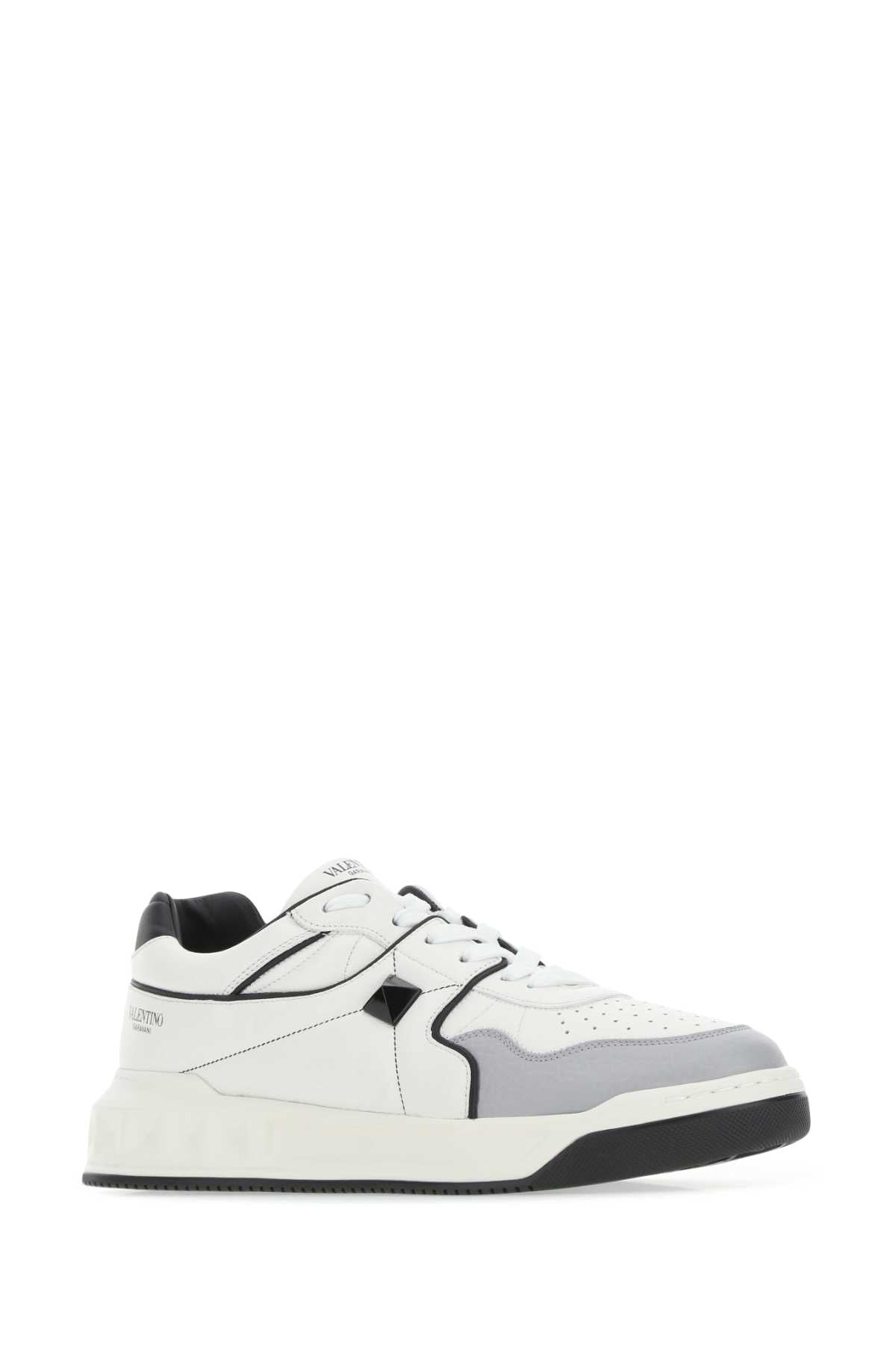 VALENTINO GARAVANI Multicolor Nappa Leather One Stud Sneakers for Men