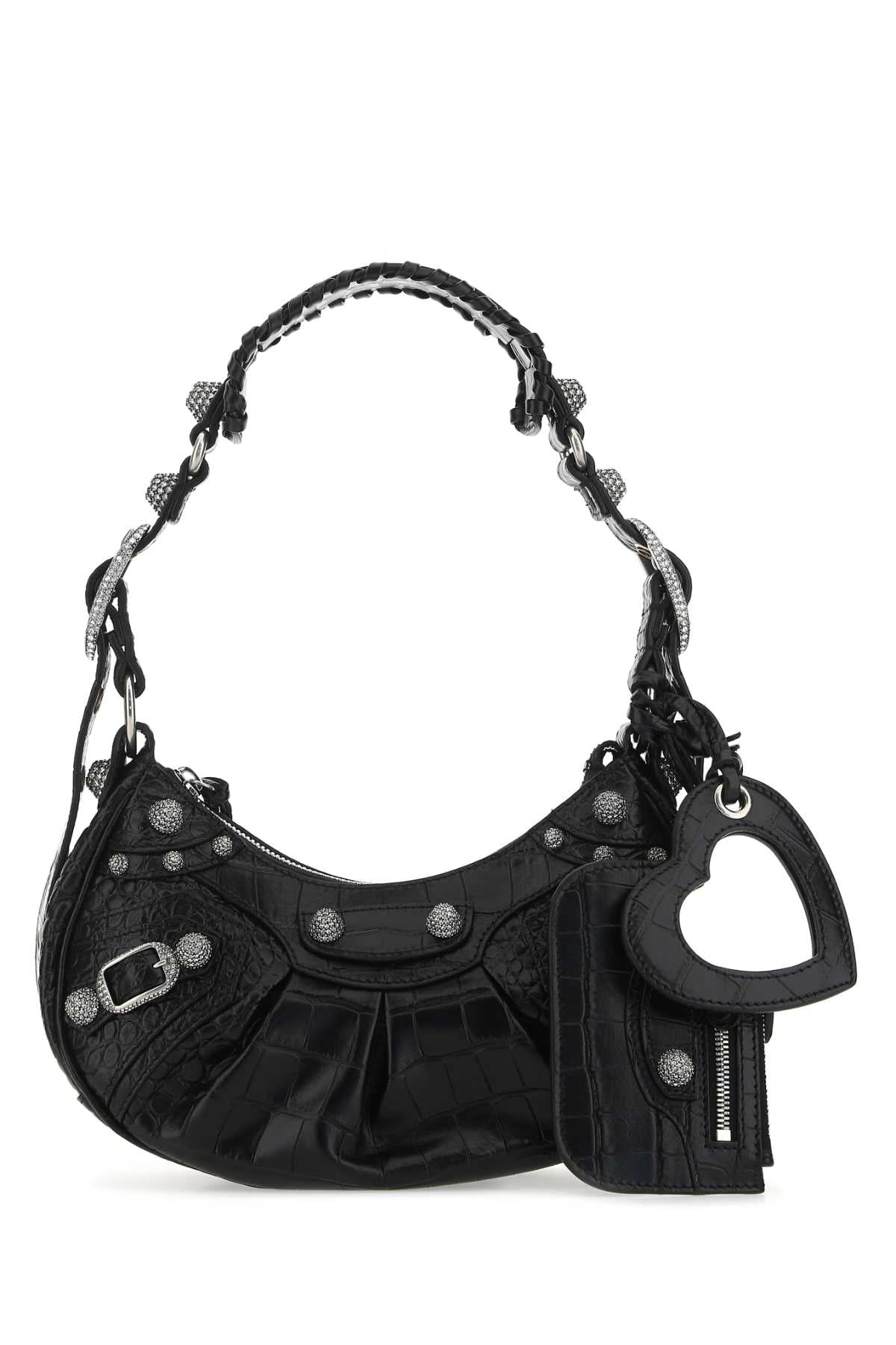 BALENCIAGA Mini Leather Le Cagole XS Shoulder Handbag