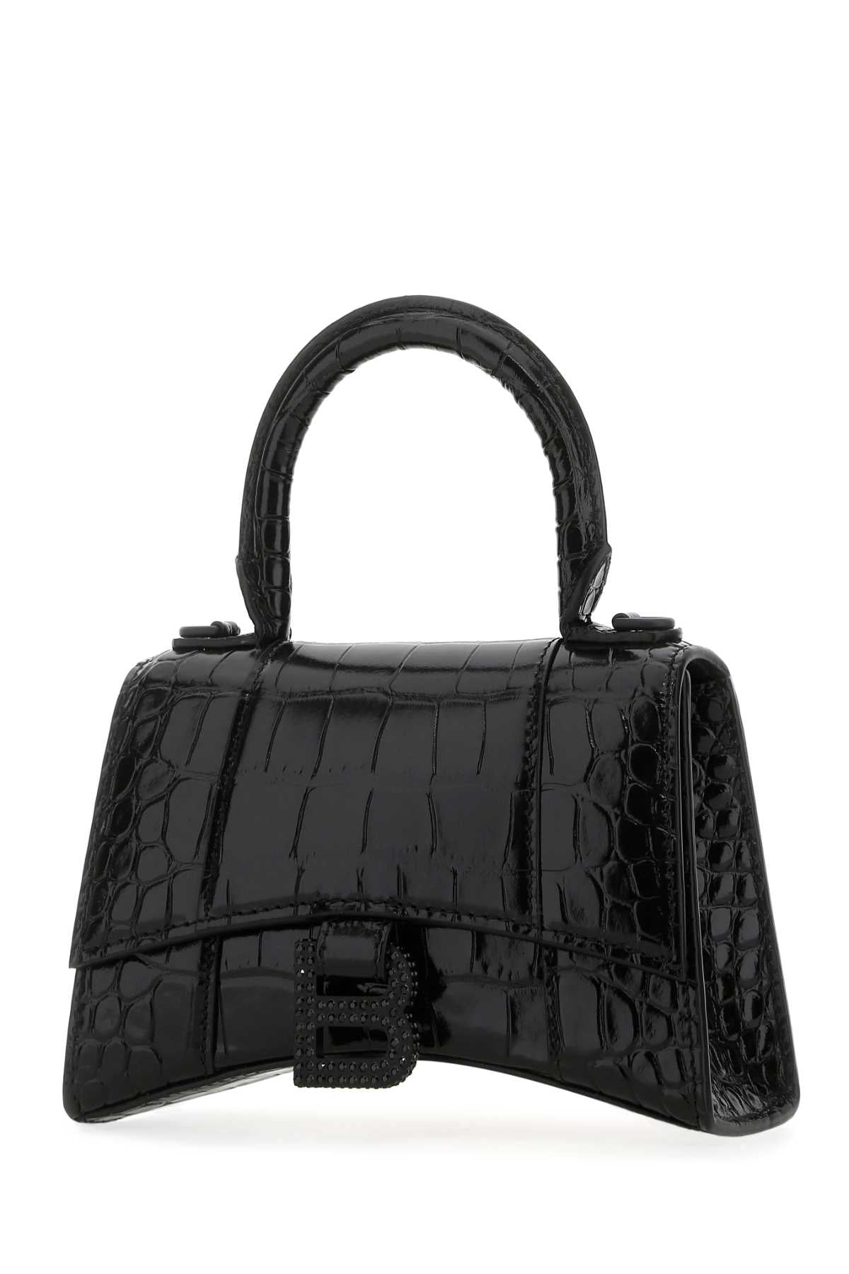 BALENCIAGA Mini Leather XS Hourglass Handbag