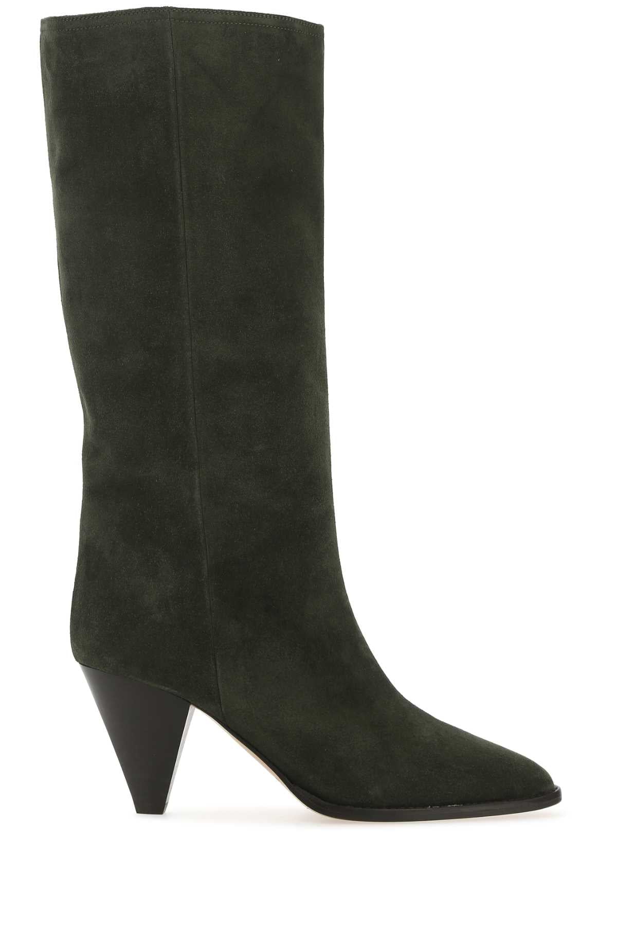 ISABEL MARANT Suede Lispa Mini Boots