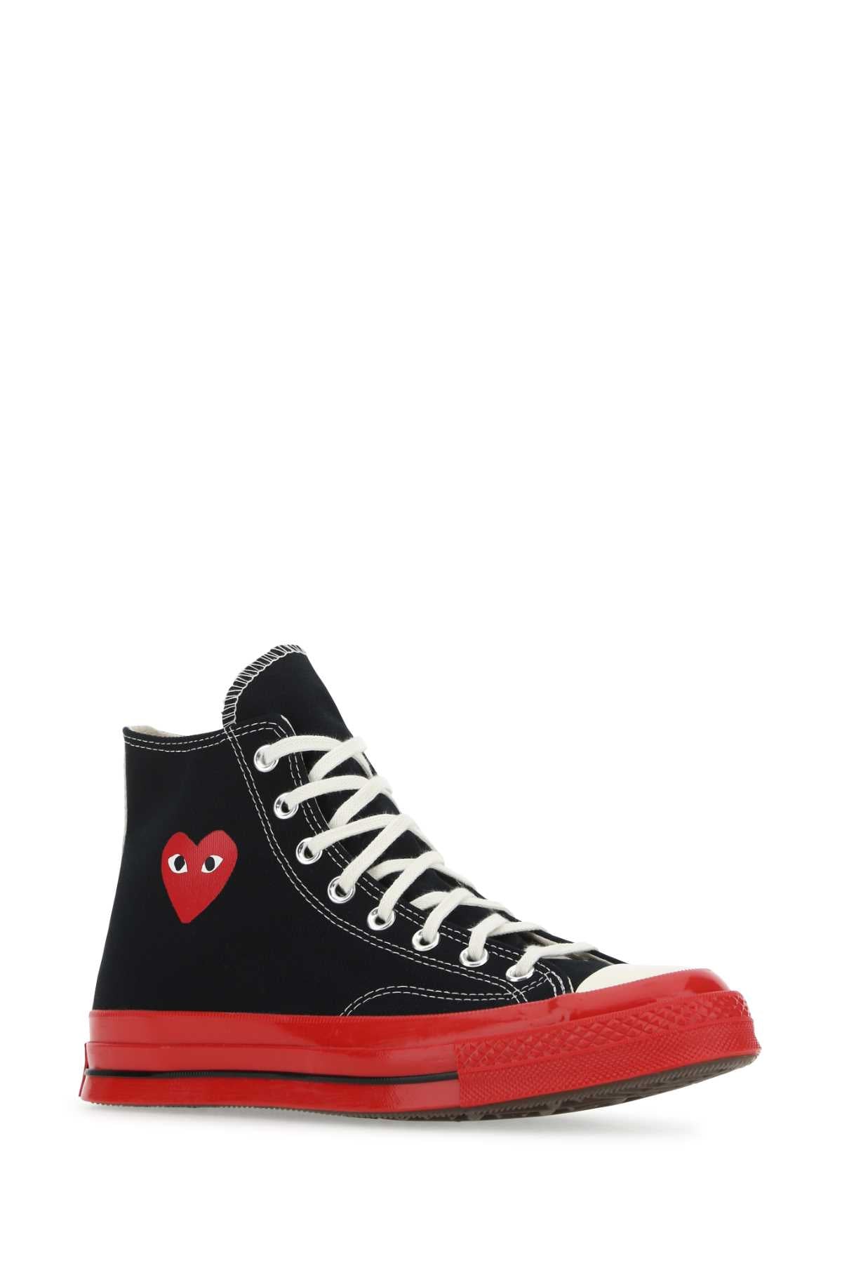 COMME DES GARCONS PLAY Canvas X Converse Sneakers