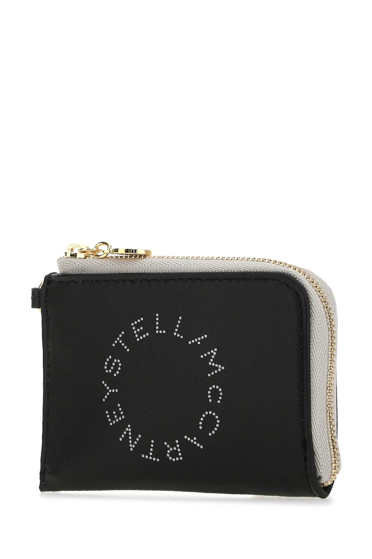 STELLA McCARTNEY Two-tone Alter Mat Mini Card Holder - Stylish and Functional