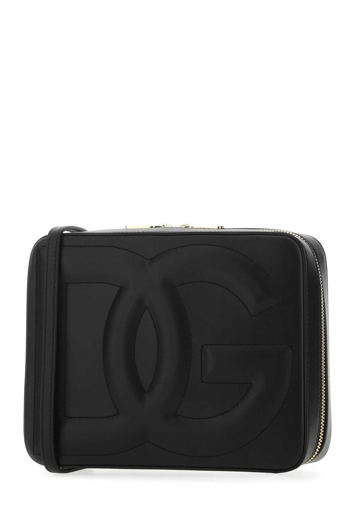 DOLCE & GABBANA Mini Leather Crossbody Handbag - Elegant and Versatile