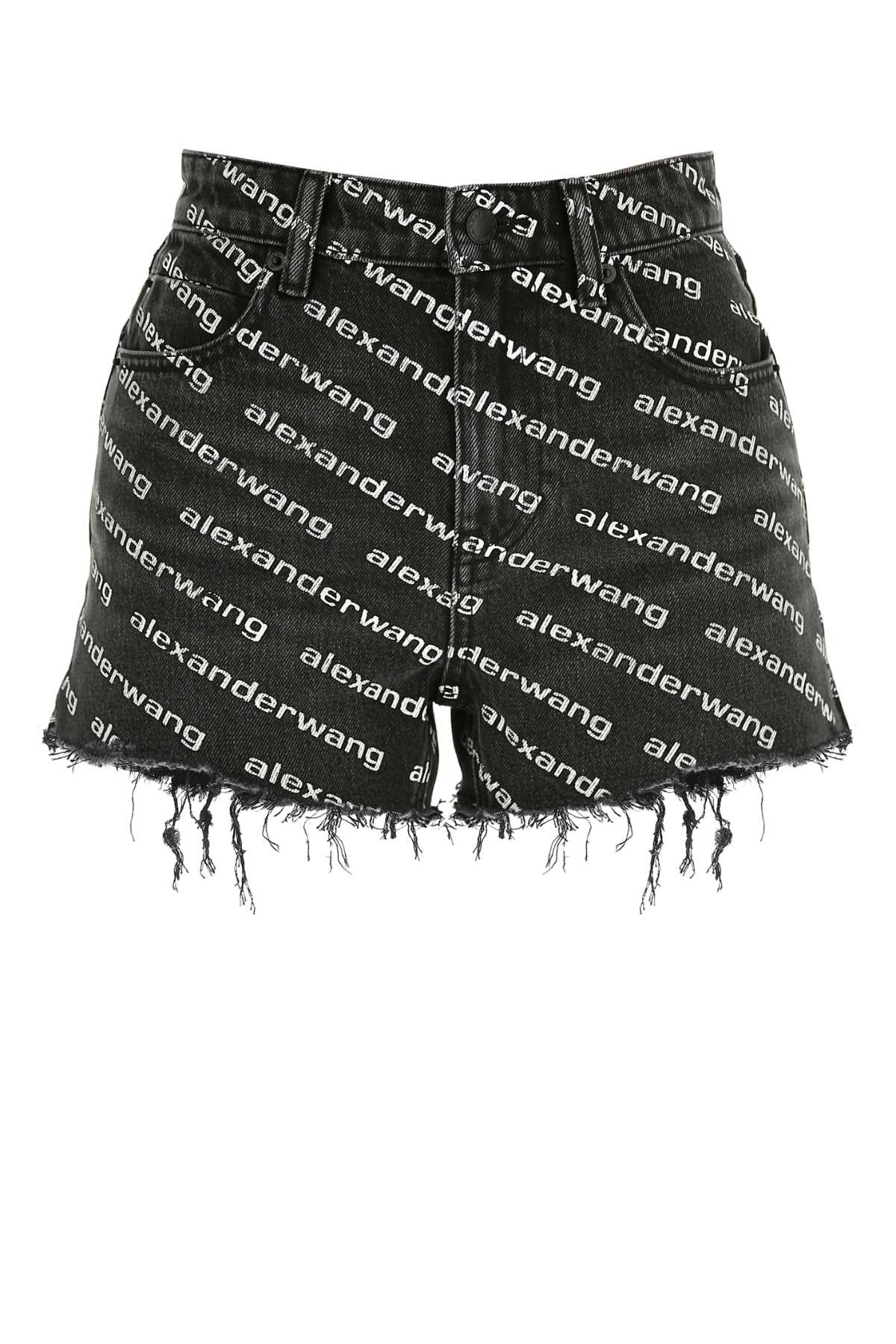 ALEXANDER WANG Printed Denim Shorts for Women