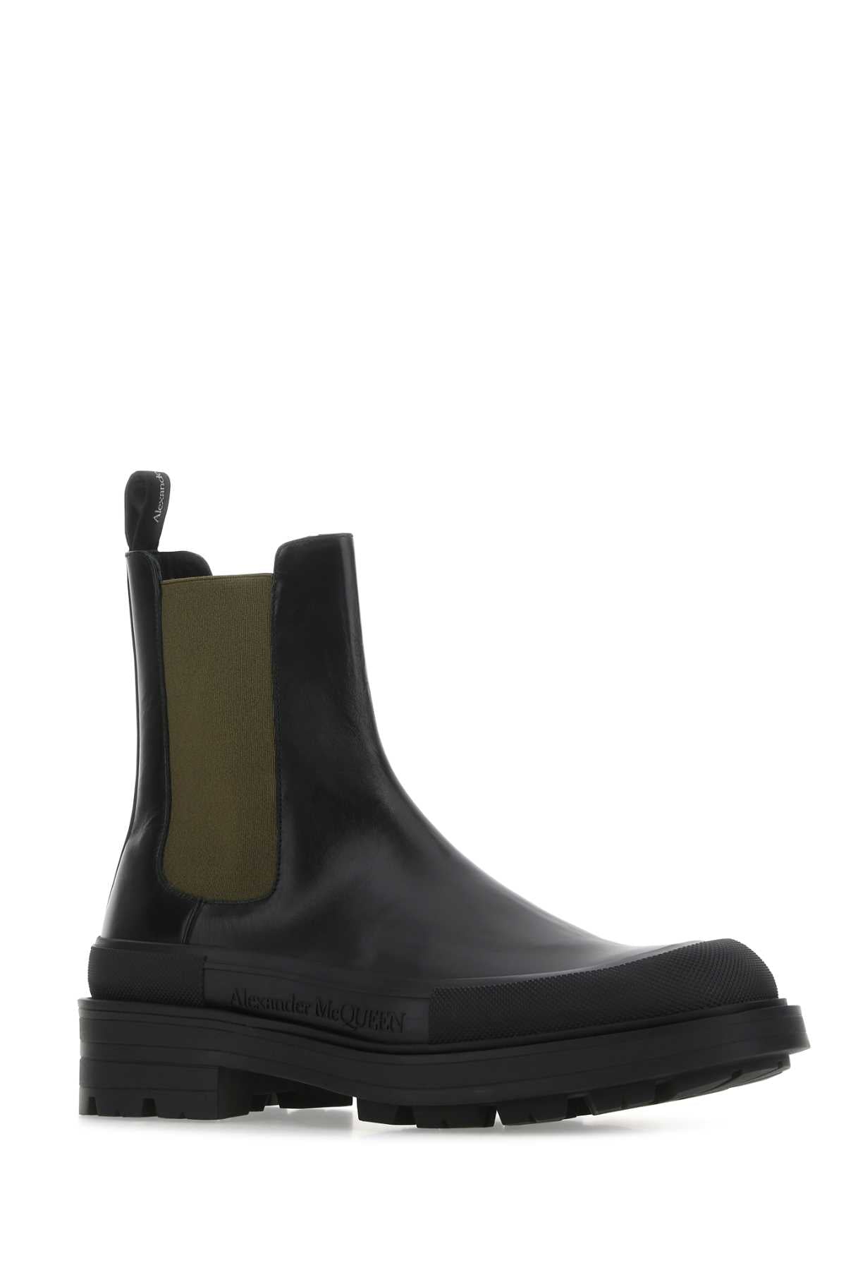 ALEXANDER MCQUEEN Boxcar Ankle Boots for Men