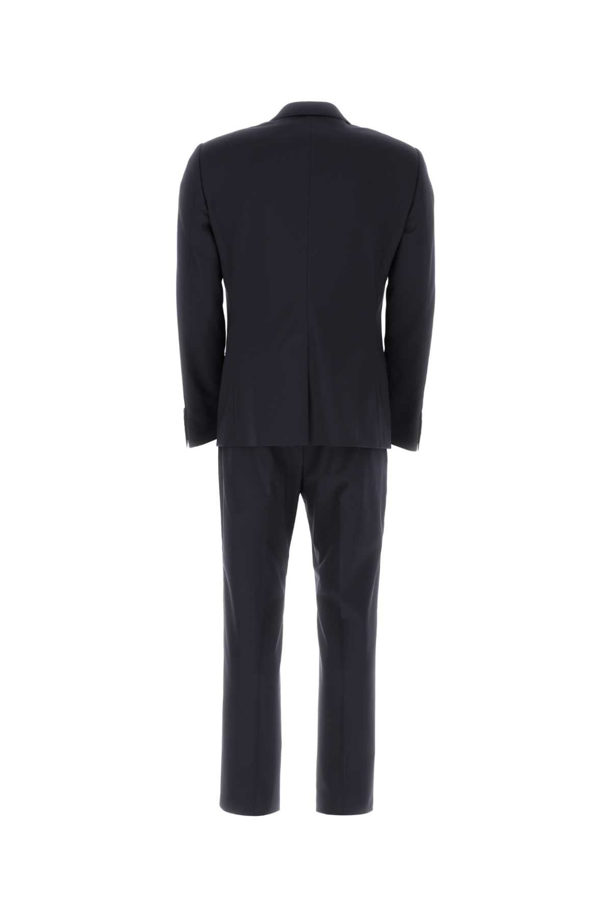 DOLCE & GABBANA Classic Light Wool Martini Suit for Men