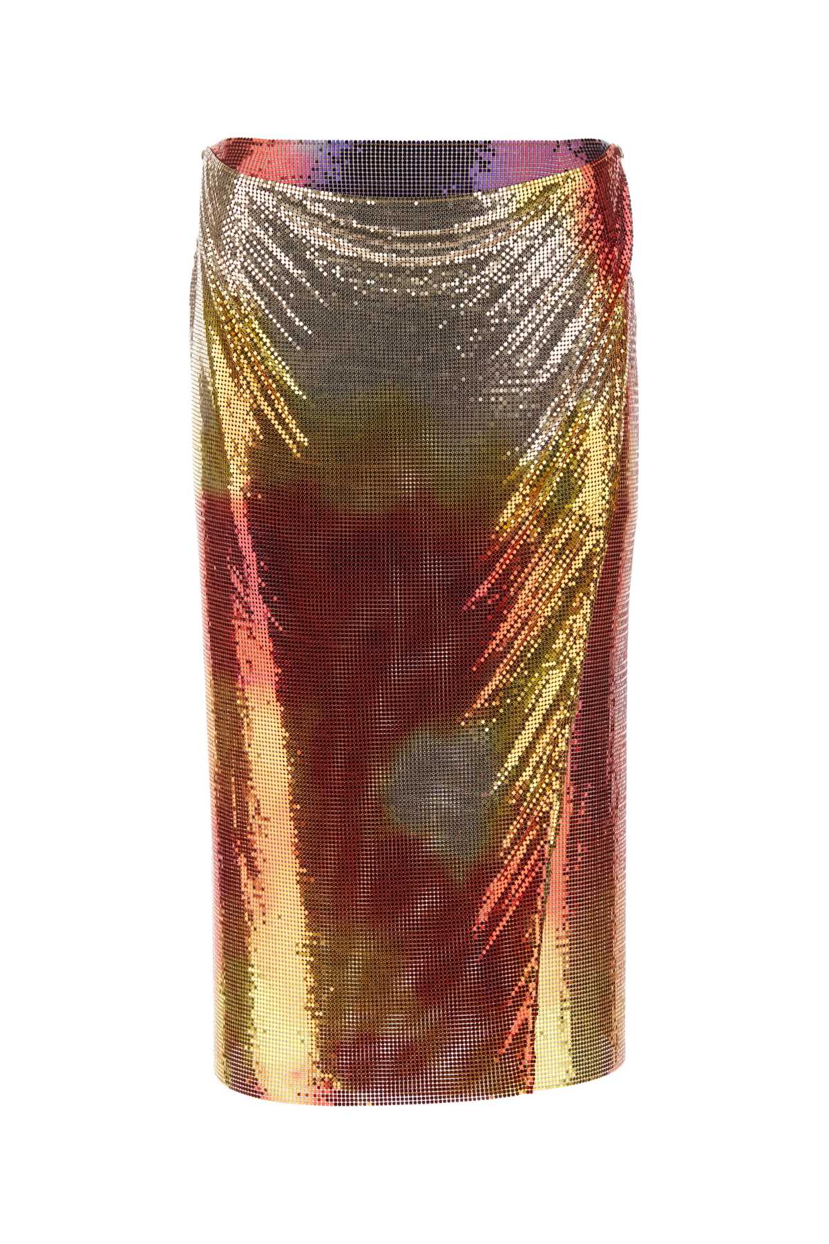 RABANNE Mini Chain Mail Skirt for Women