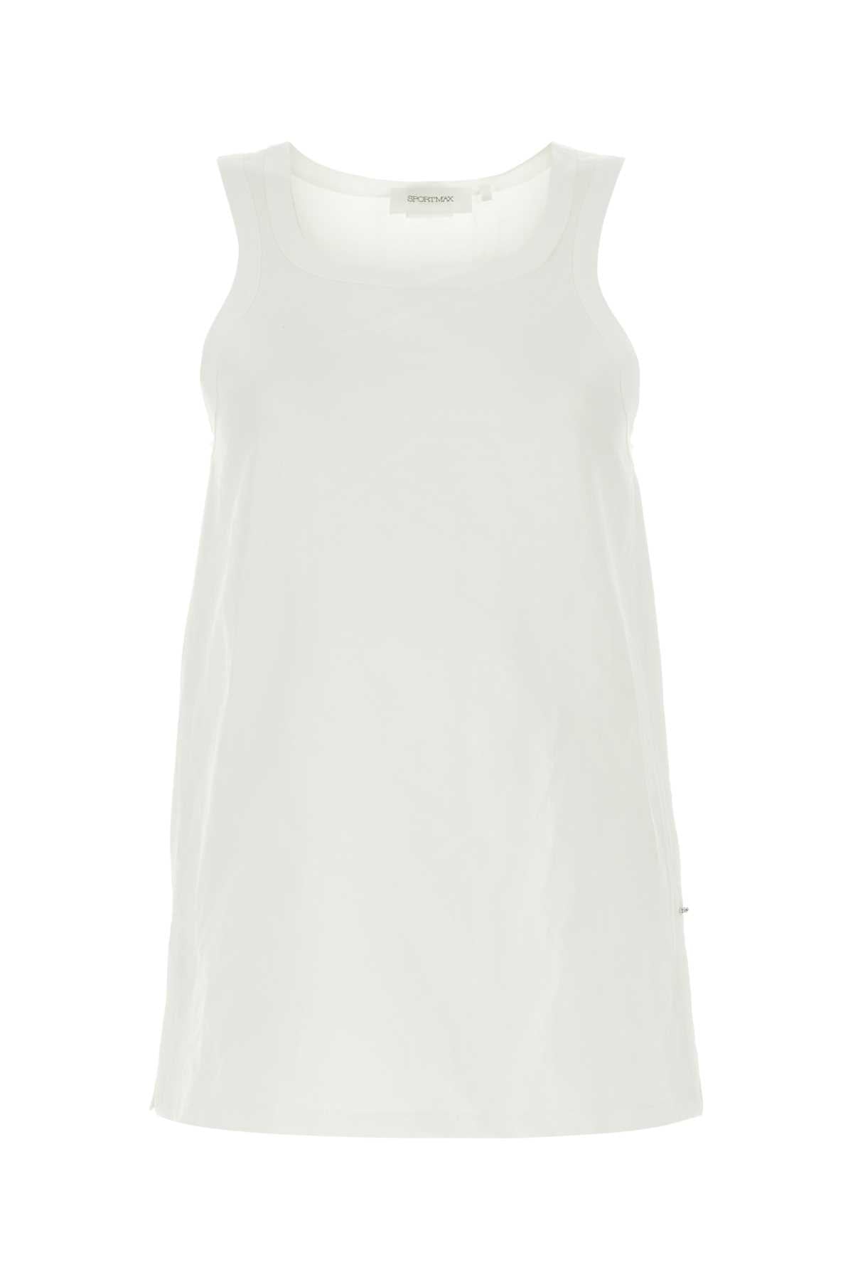 SPORTMAX Supreme Cotton Blend Tank Top for Women