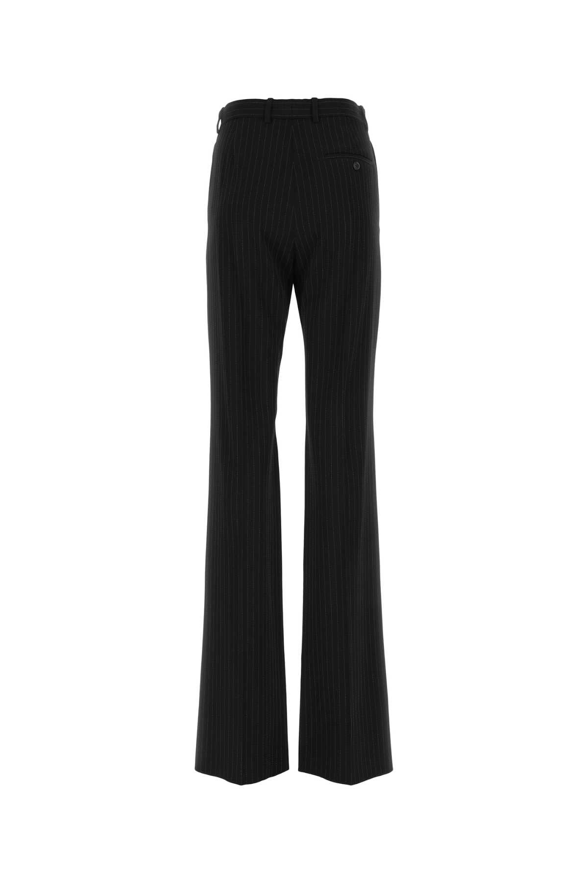 BALENCIAGA Embroidered Stretch Wool Pants for Women