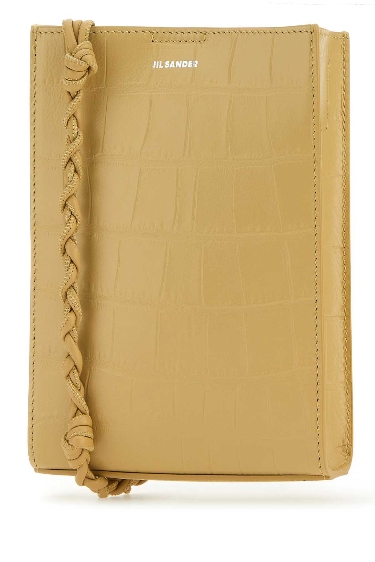 JIL SANDER Mini Leather Tangle Shoulder Handbag