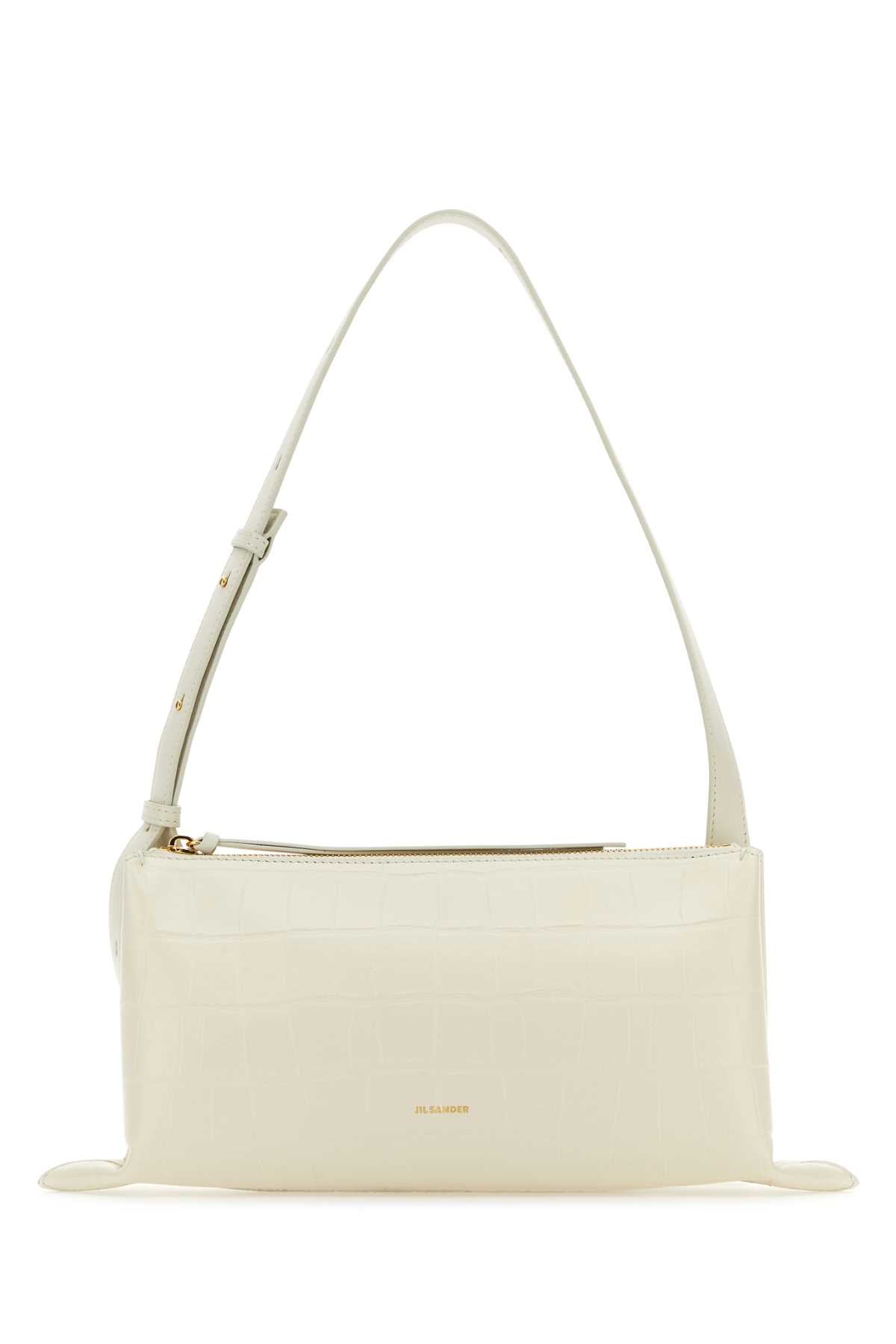 JIL SANDER Mini Leather Empire Shoulder Handbag