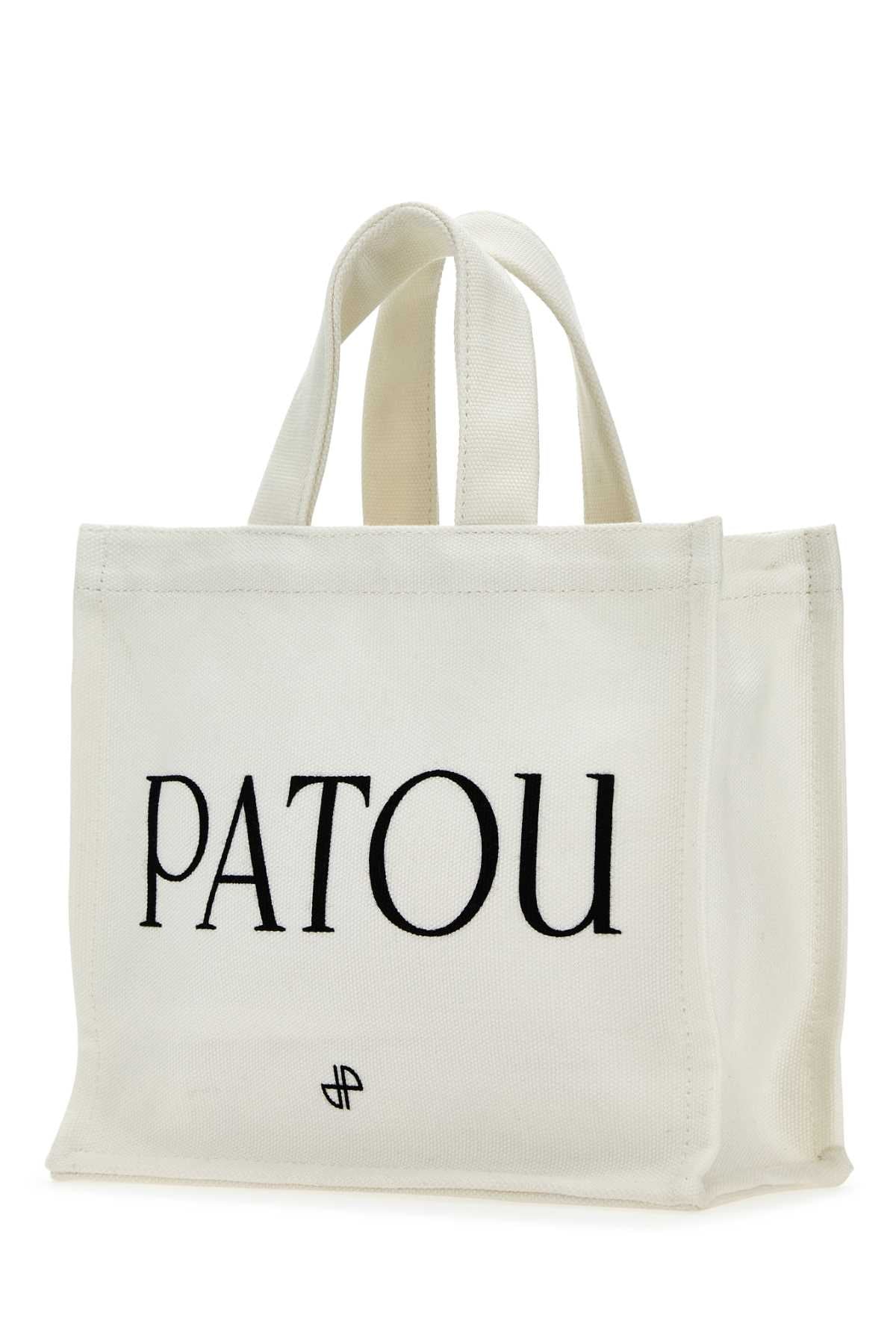PATOU Chic Cotton Shopping Handbag - 24 cm Width, 20 cm Height