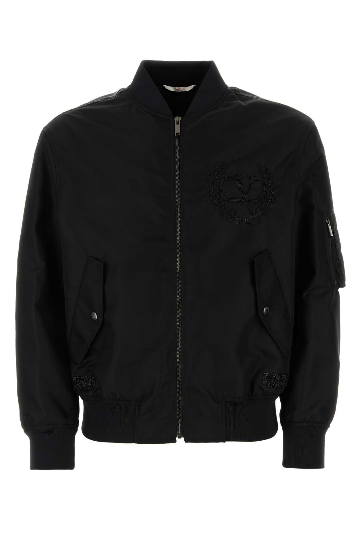 VALENTINO GARAVANI Men's Classic Nylon Bomber Jacket