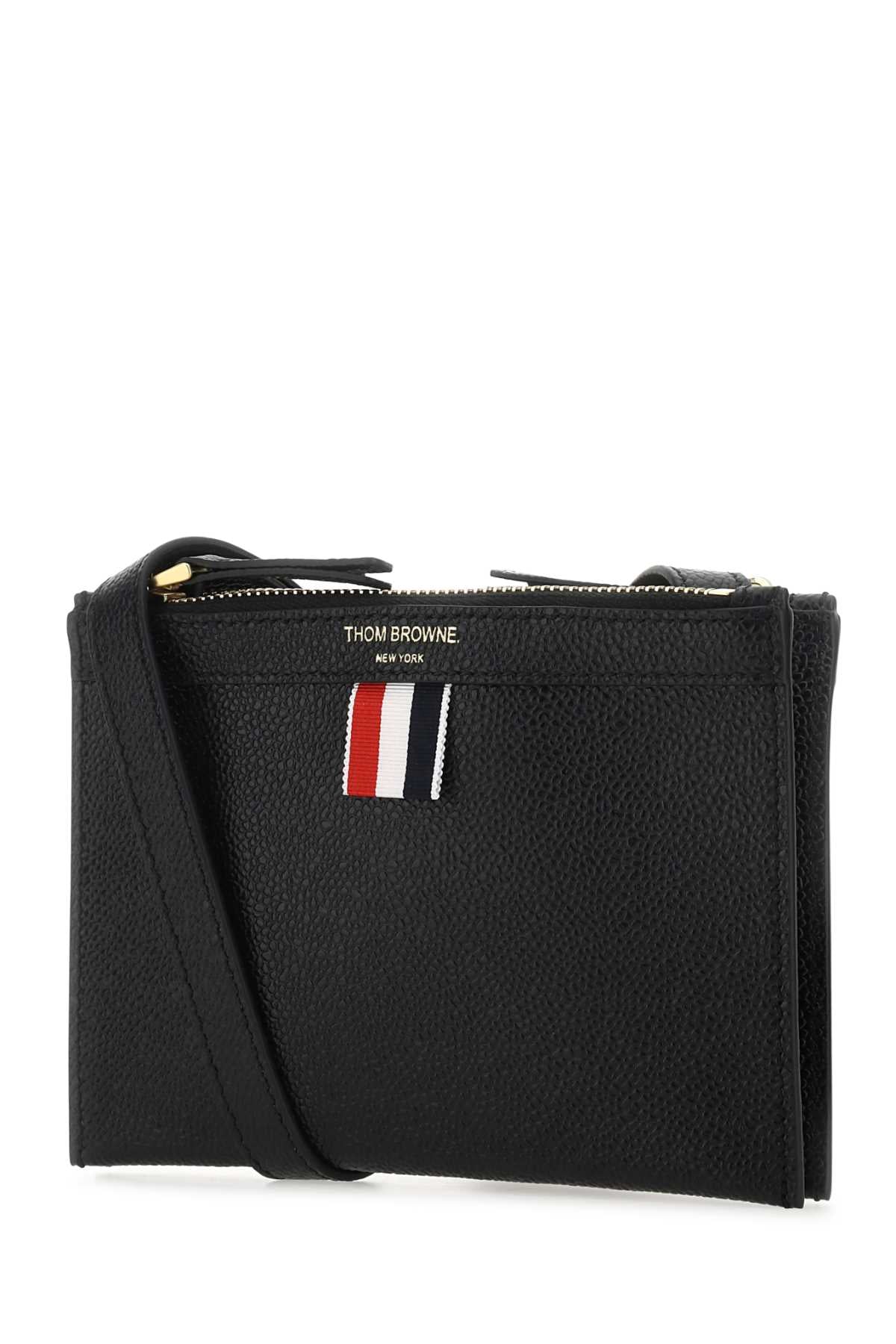 THOM BROWNE Mini Leather Document Holder