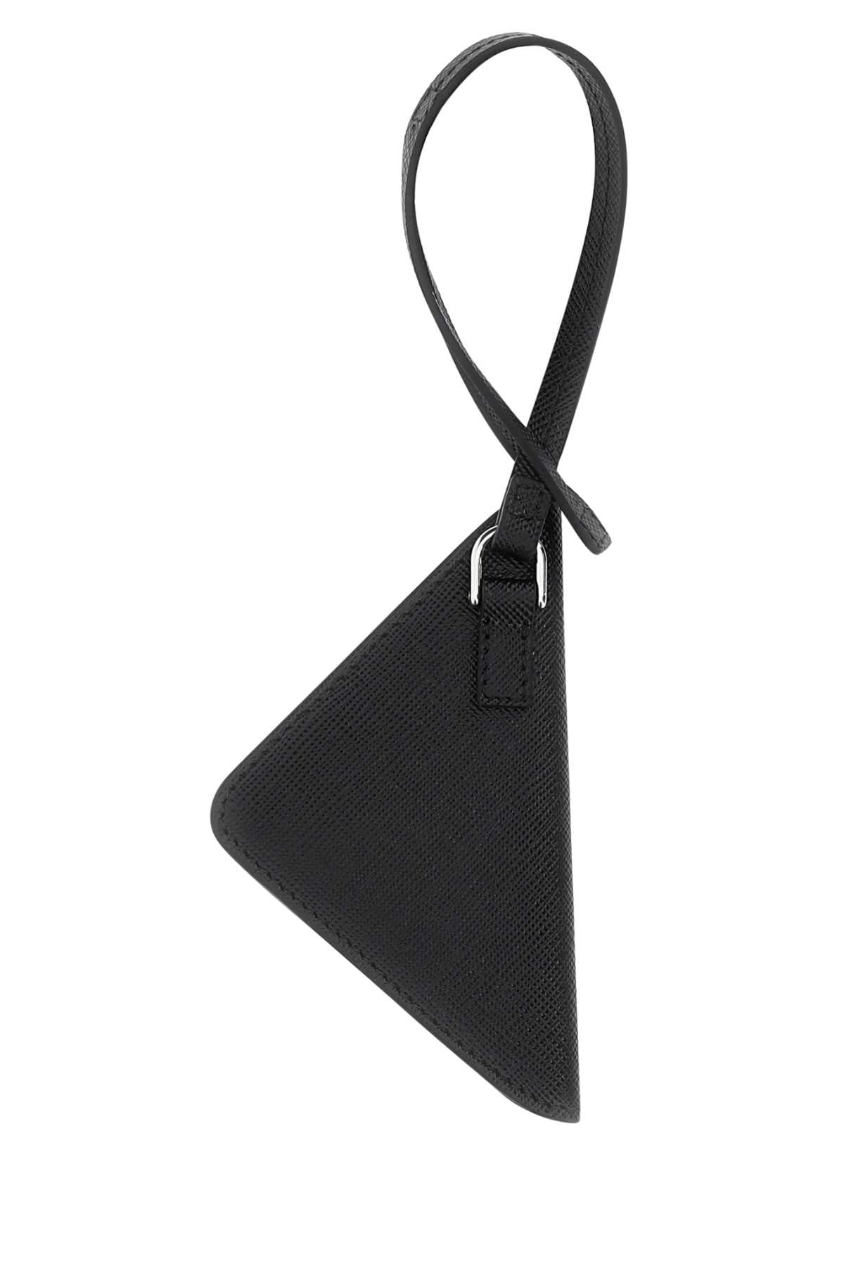 PRADA Classic Leather Name Tag (7 cm x 12 cm)