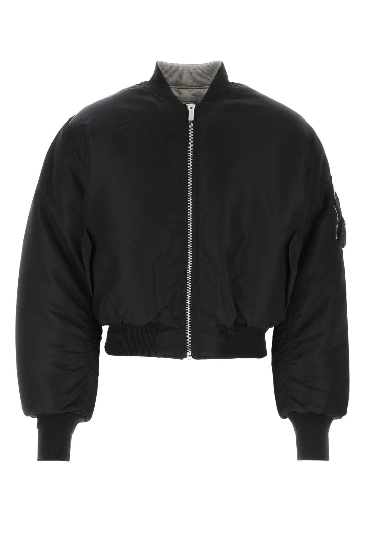 VTMNTS Nylon Padded Bomber Jacket for Men