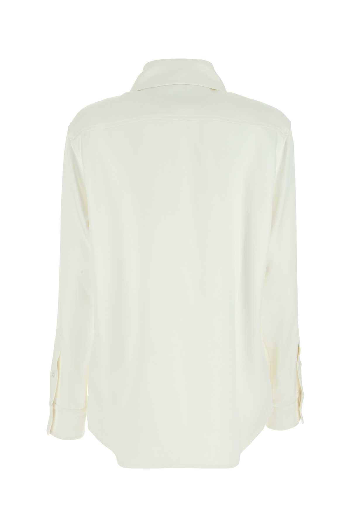 BOTTEGA VENETA Luxe Satin Button-Up Shirt