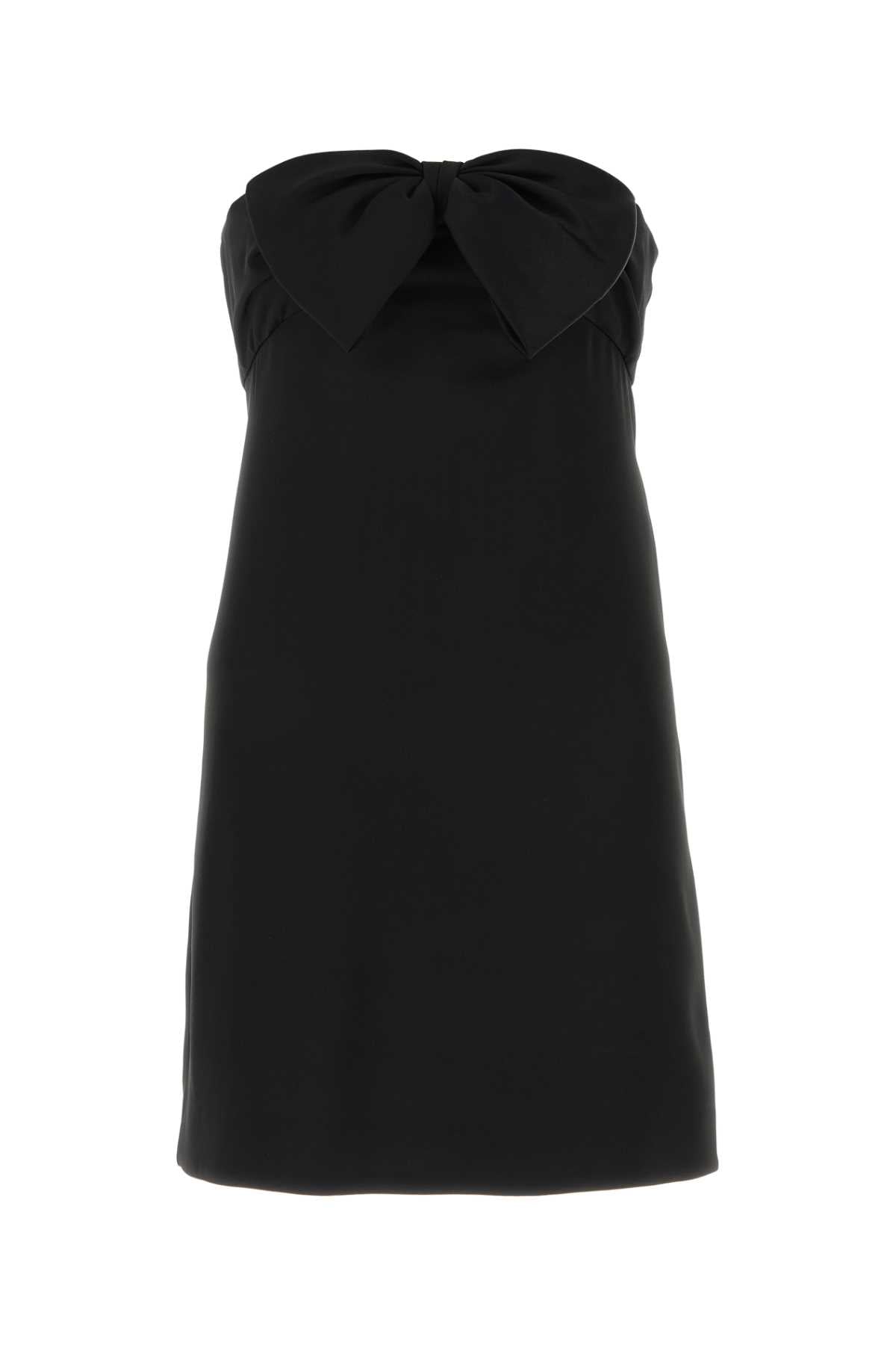 SAINT LAURENT Elegant Satin Mini Dress for Women