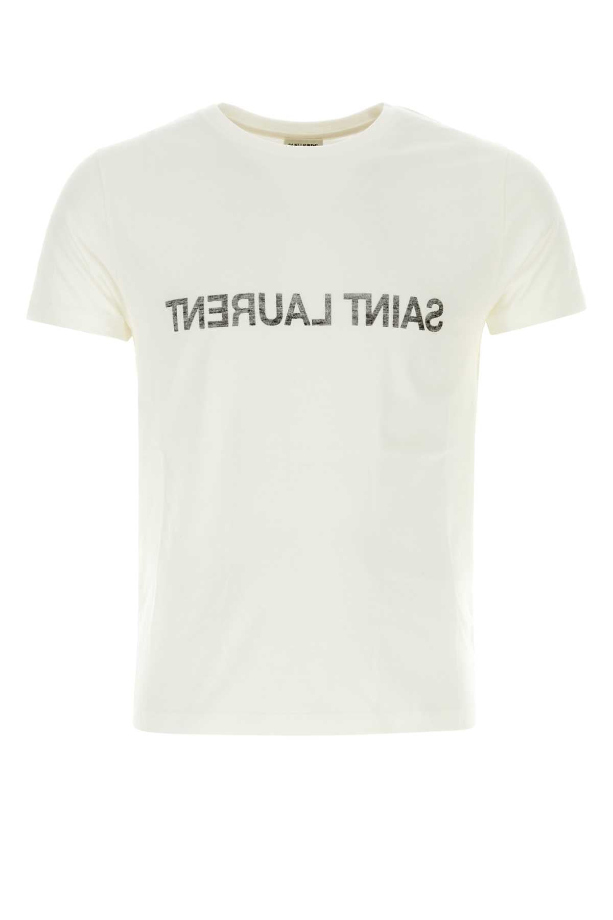 SAINT LAURENT Essential Cotton T-Shirt for Men