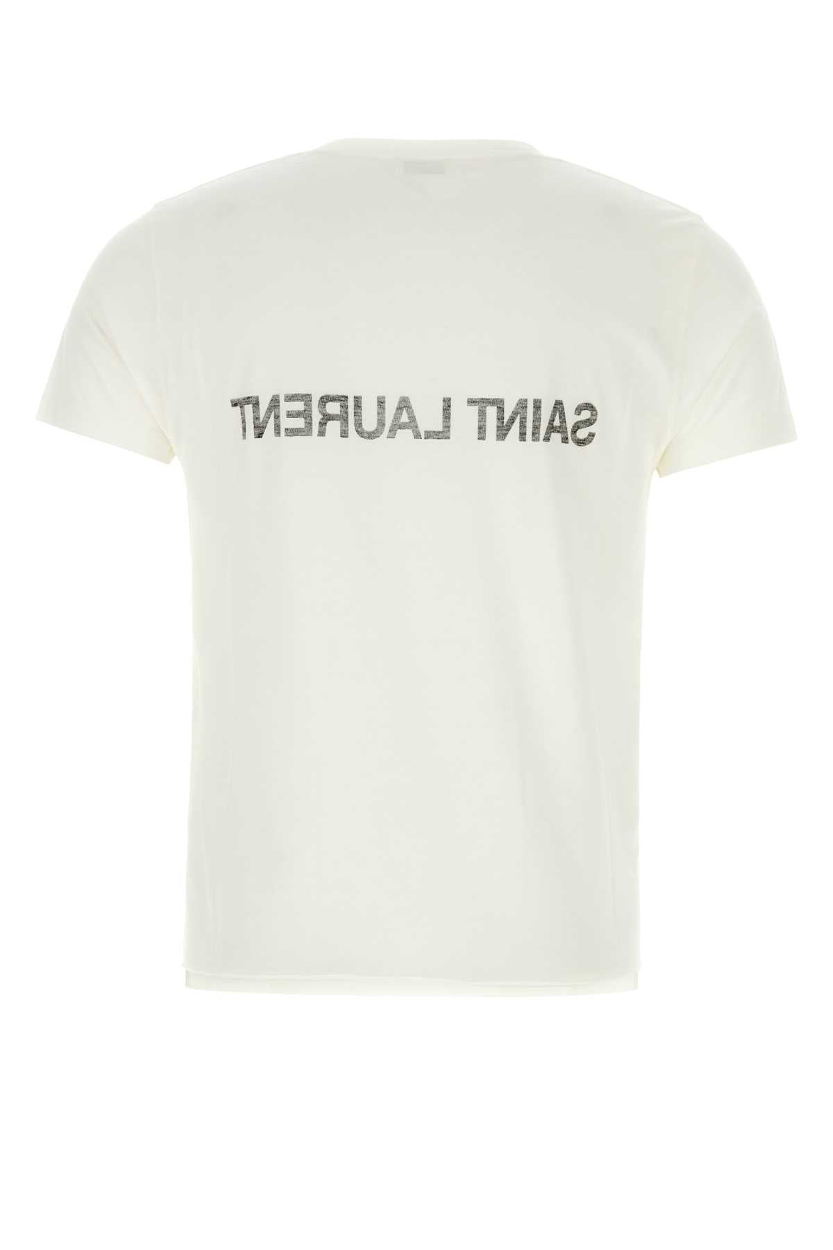 SAINT LAURENT Essential Cotton T-Shirt for Men