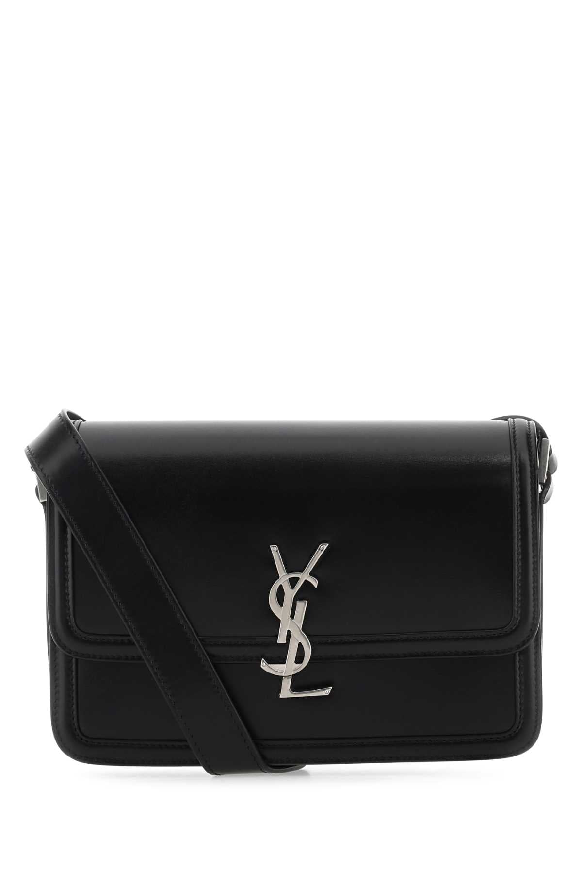 SAINT LAURENT Mini Leather Solferino Shoulder Bag