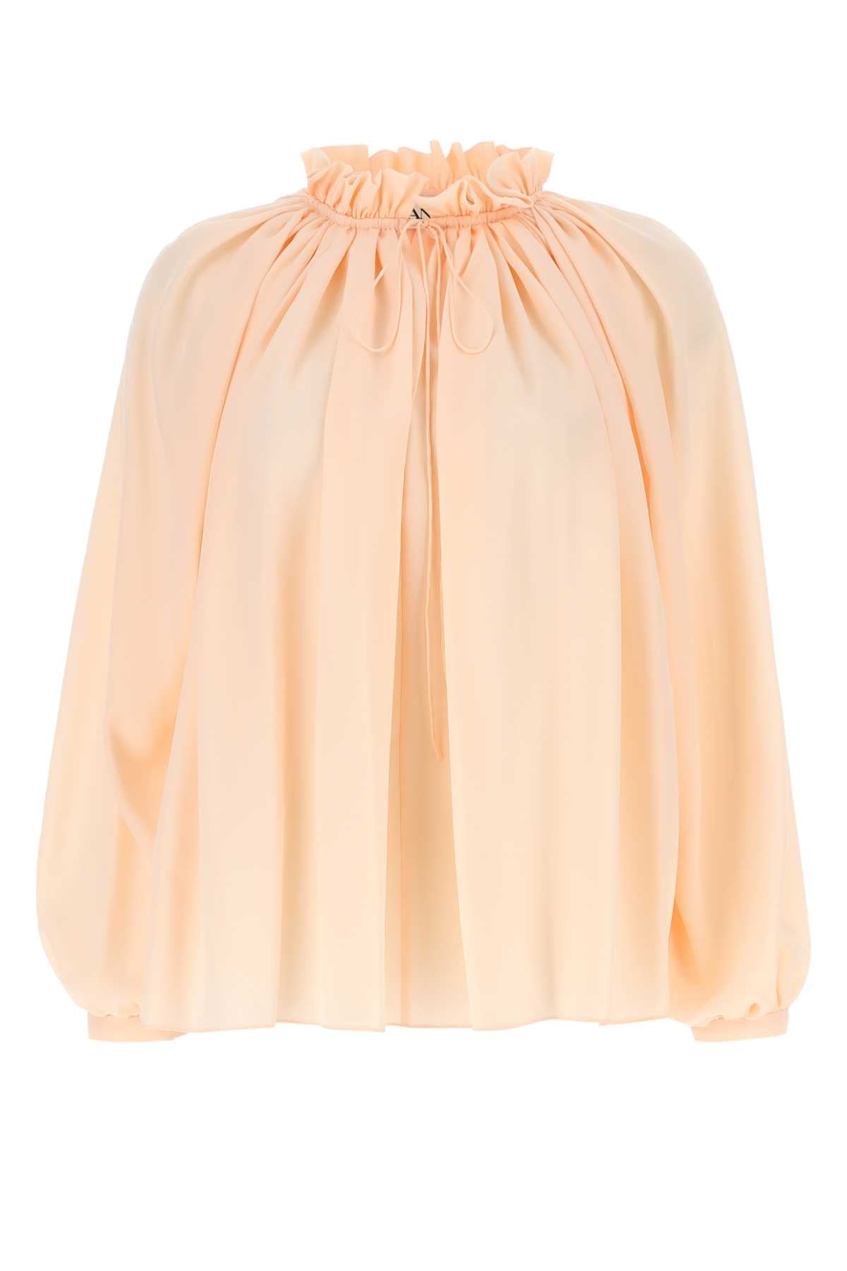 LANVIN Elegant Crepe Blouse