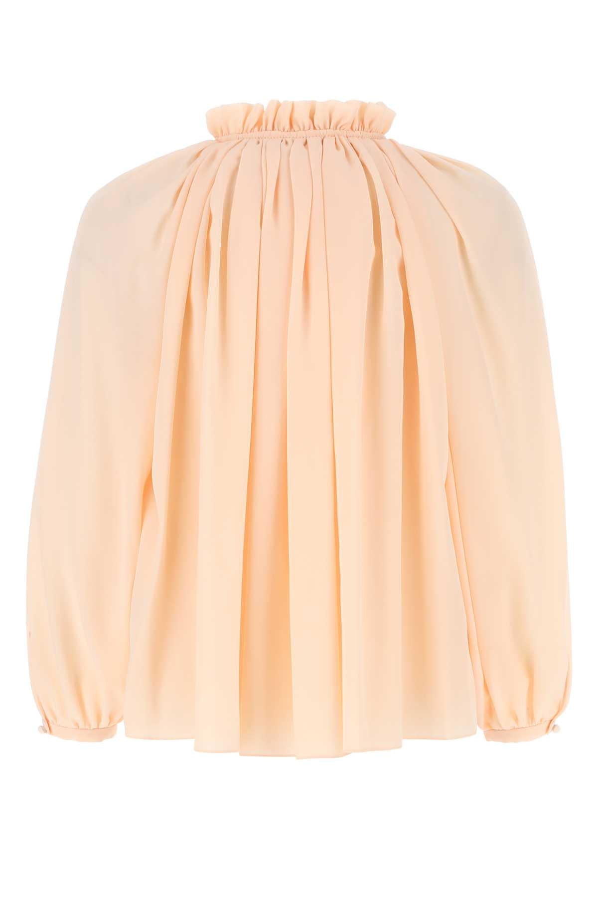 LANVIN Elegant Crepe Blouse