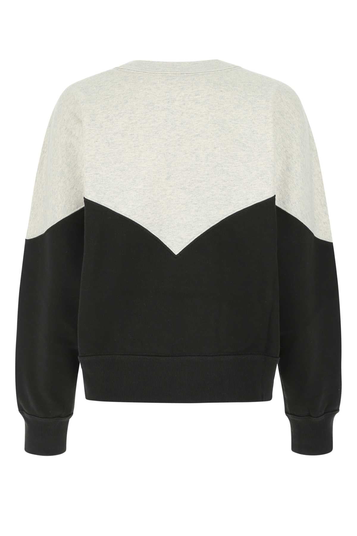 ISABEL MARANT ETOILE Two-Tone Cotton Blend Houston Sweatshirt - Women