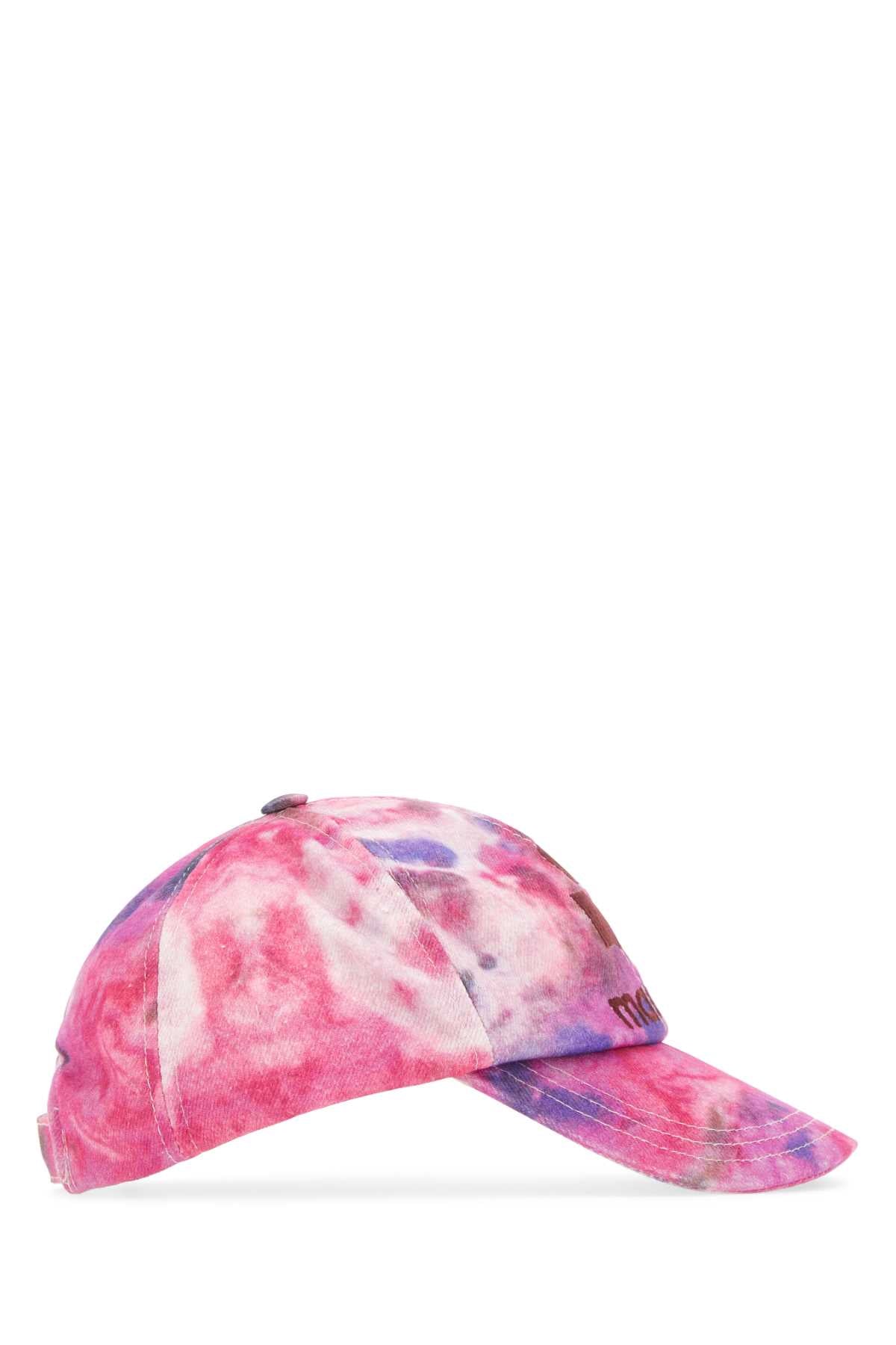 ISABEL MARANT Printed Cotton Baseball Cap