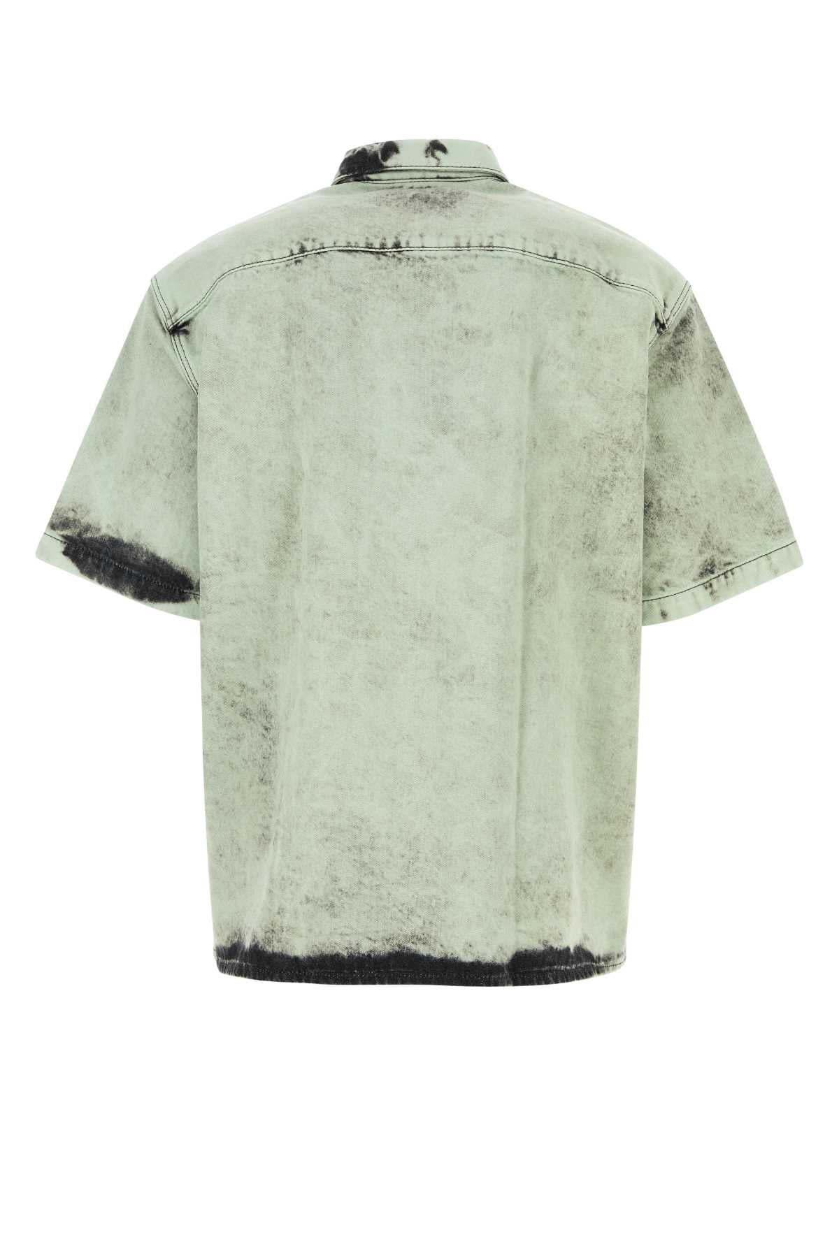 OAMC Oversized Tie-Dye Denim Shirt