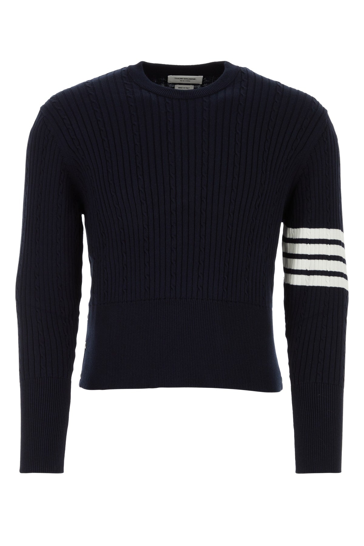 THOM BROWNE Classic Knit Sweater for Men