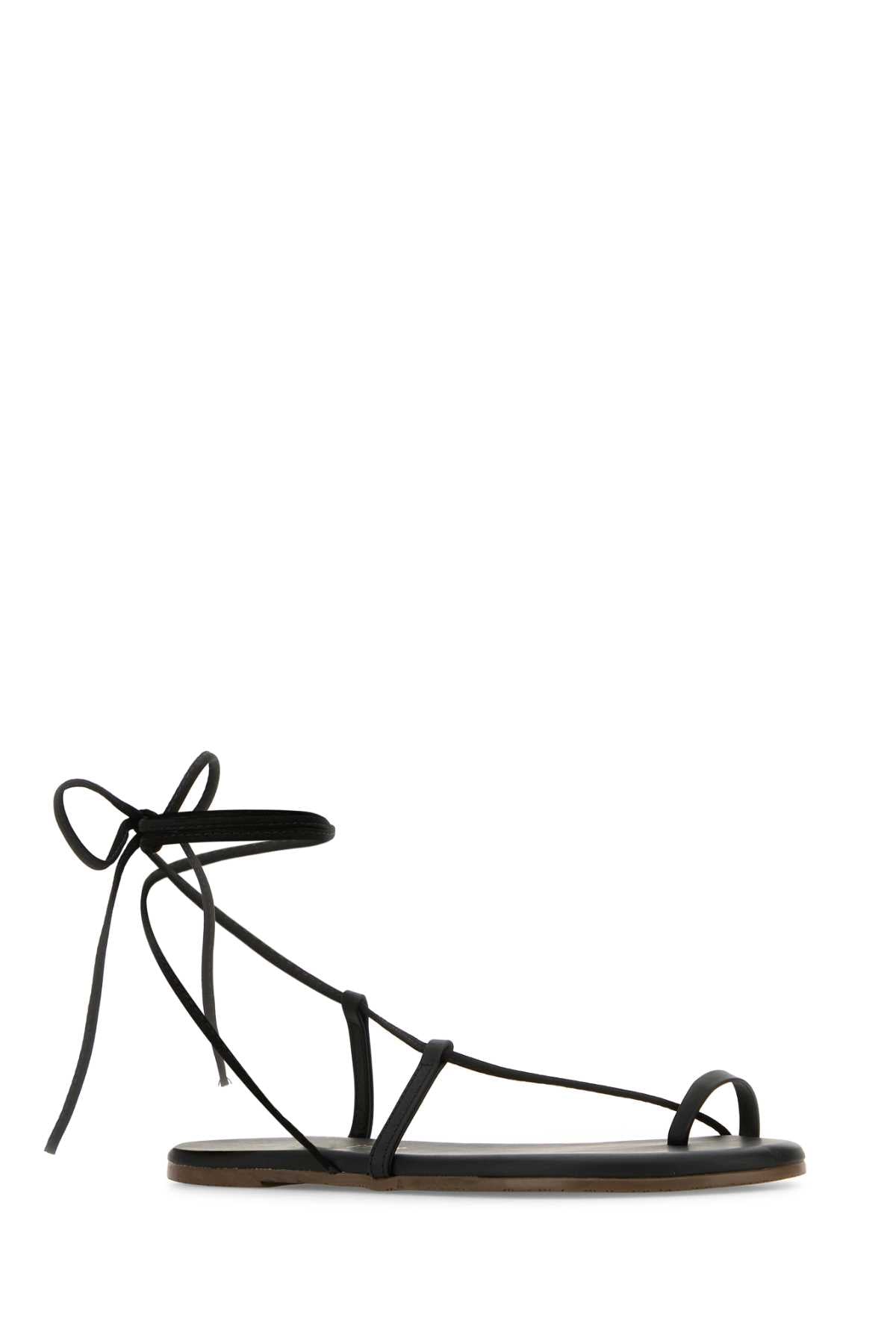 TKEES Leather Jo Mini Sandals for Women