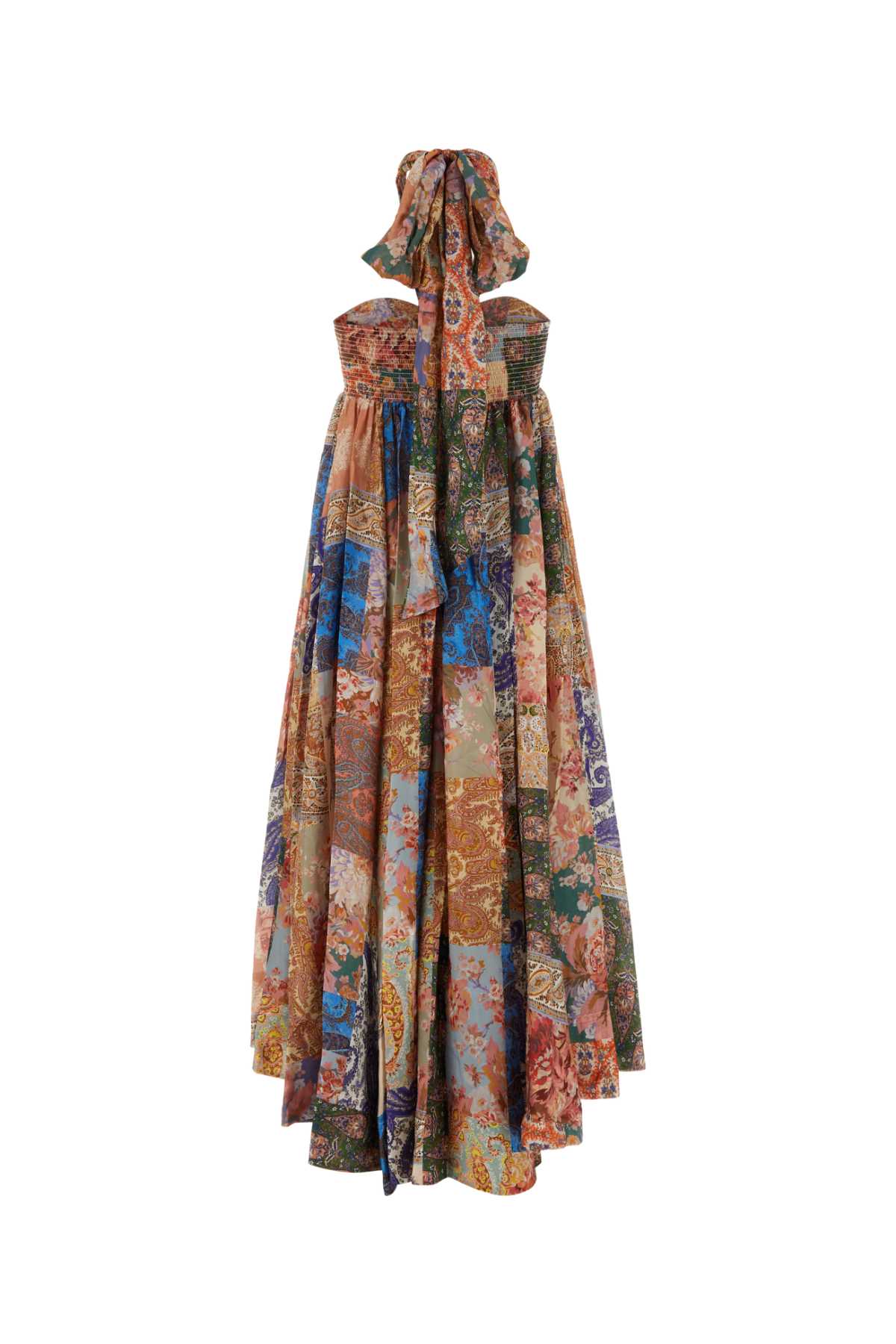 ZIMMERMANN Printed Silk Dress - Women's Long Style