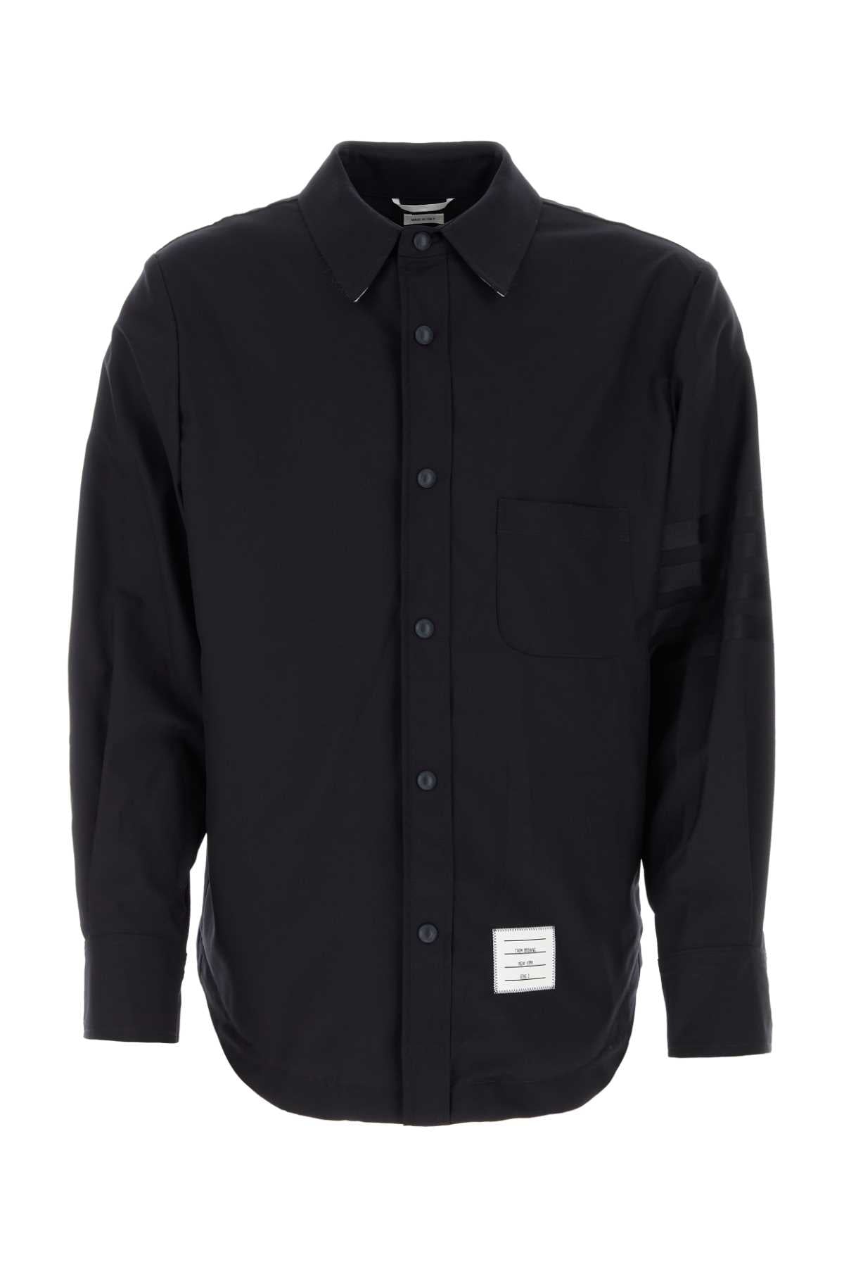 THOM BROWNE Wool Shirt for Men - Fall/Winter 2023 Collection