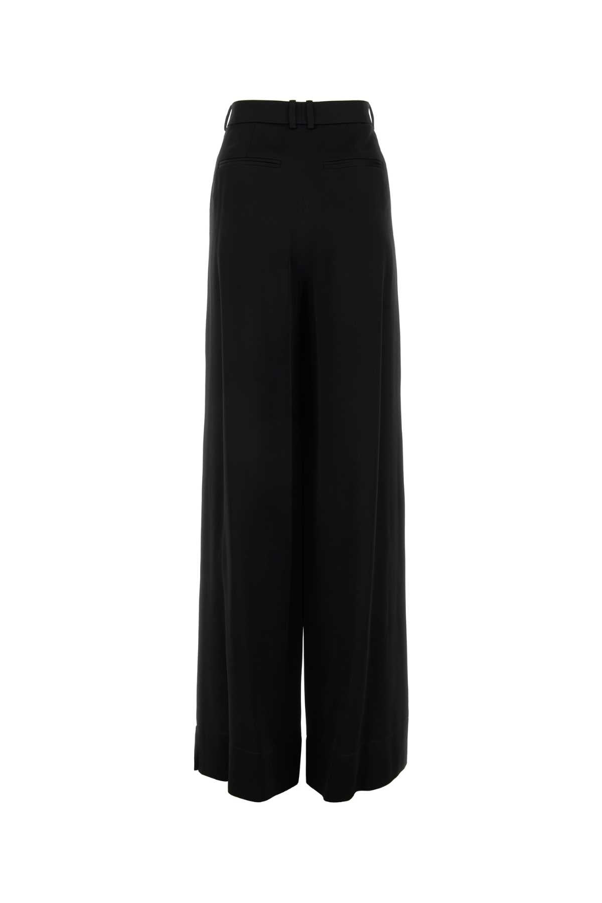 SAINT LAURENT Wide-Leg Satin Pants for Women - 23S Collection