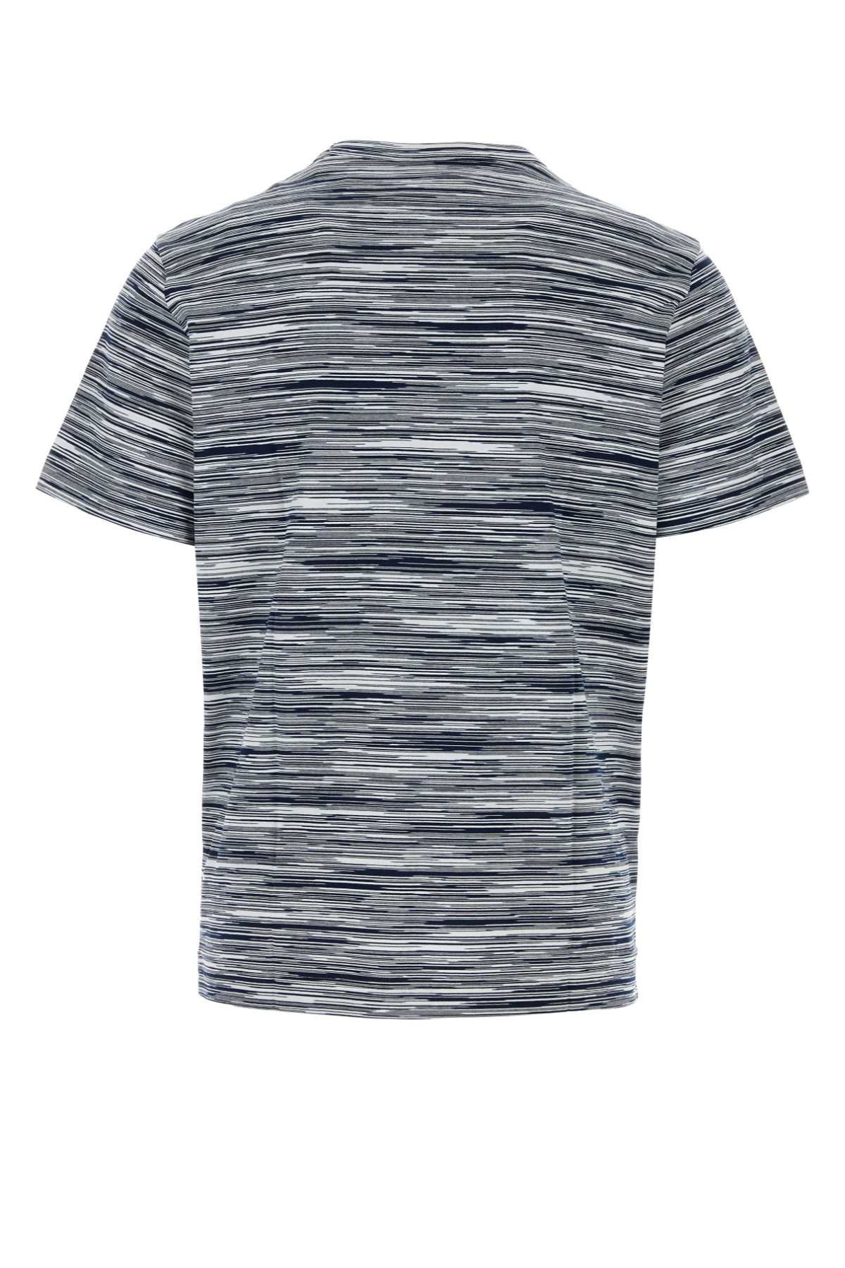 MISSONI Embroidered Cotton T-Shirt for Men - SS25 Collection