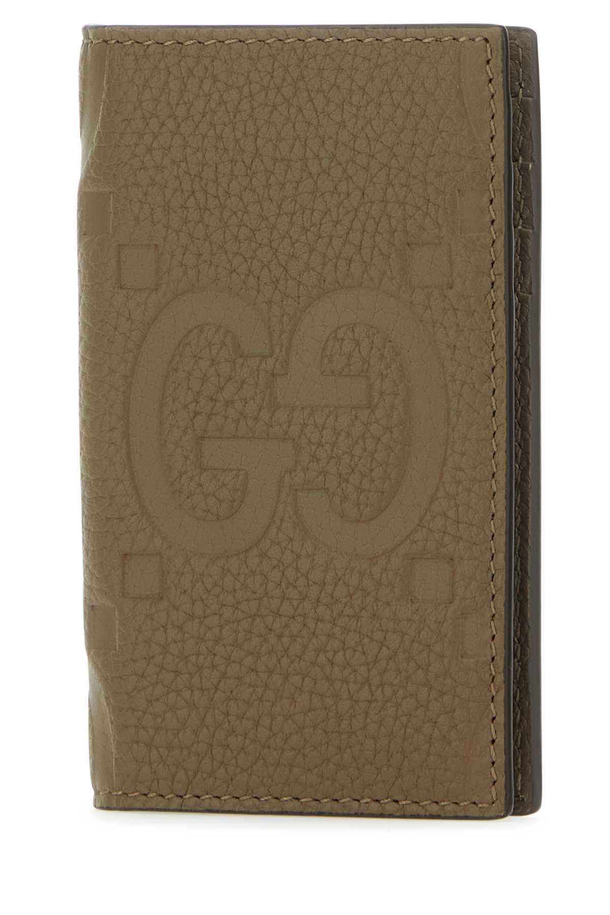 GUCCI Mini Leather Card Holder - Stylish Accessory for Men