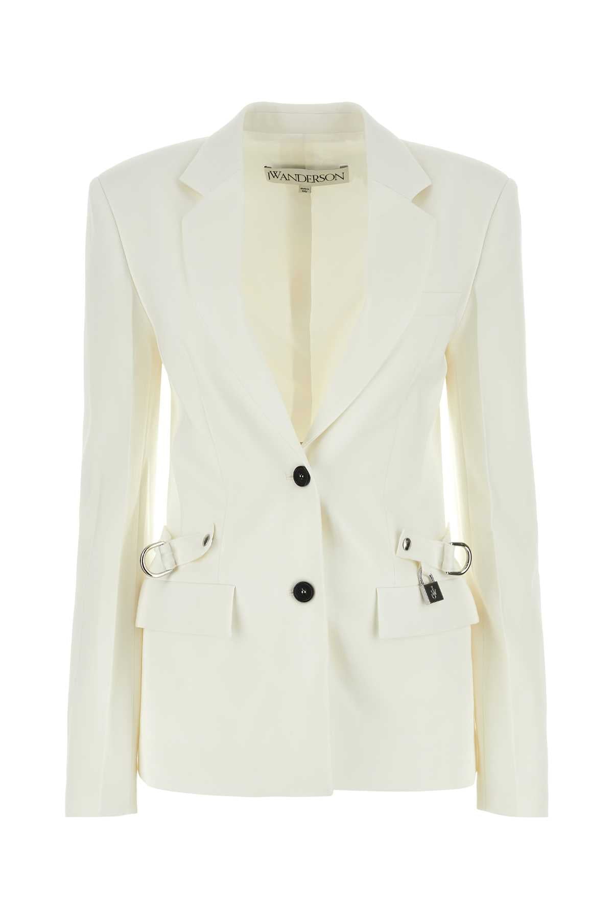 JW ANDERSON Stretch Polyester Blend Blazer for Women