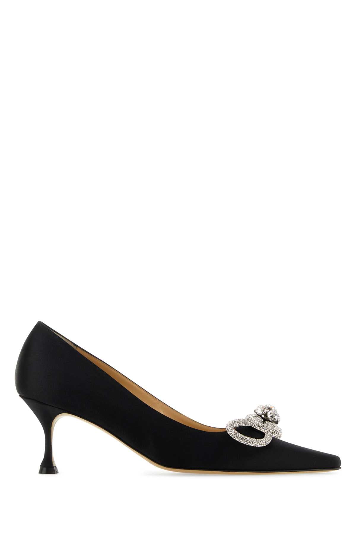 MACH&MACH Elegant Satin Pumps - 6.5 cm Heel Height