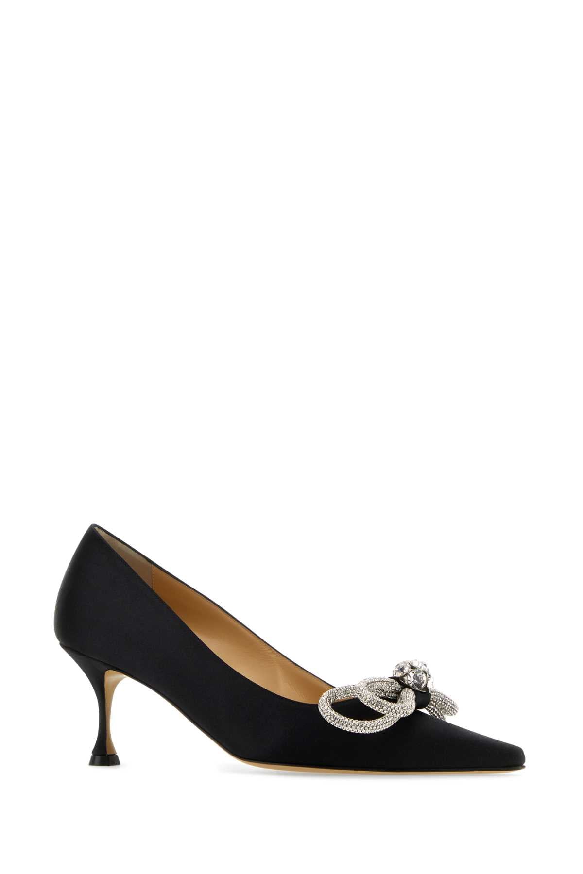 MACH&MACH Elegant Satin Pumps - 6.5 cm Heel Height