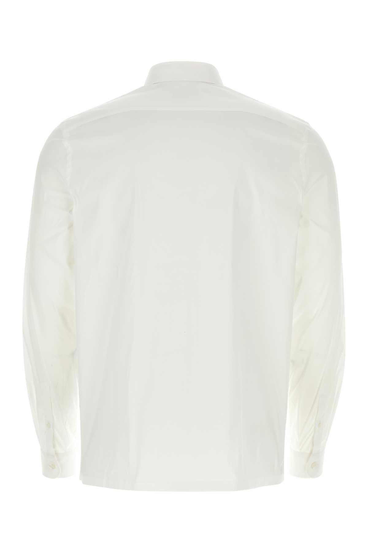 PRADA Classic Poplin Shirt for Men - Perfect for Every Season