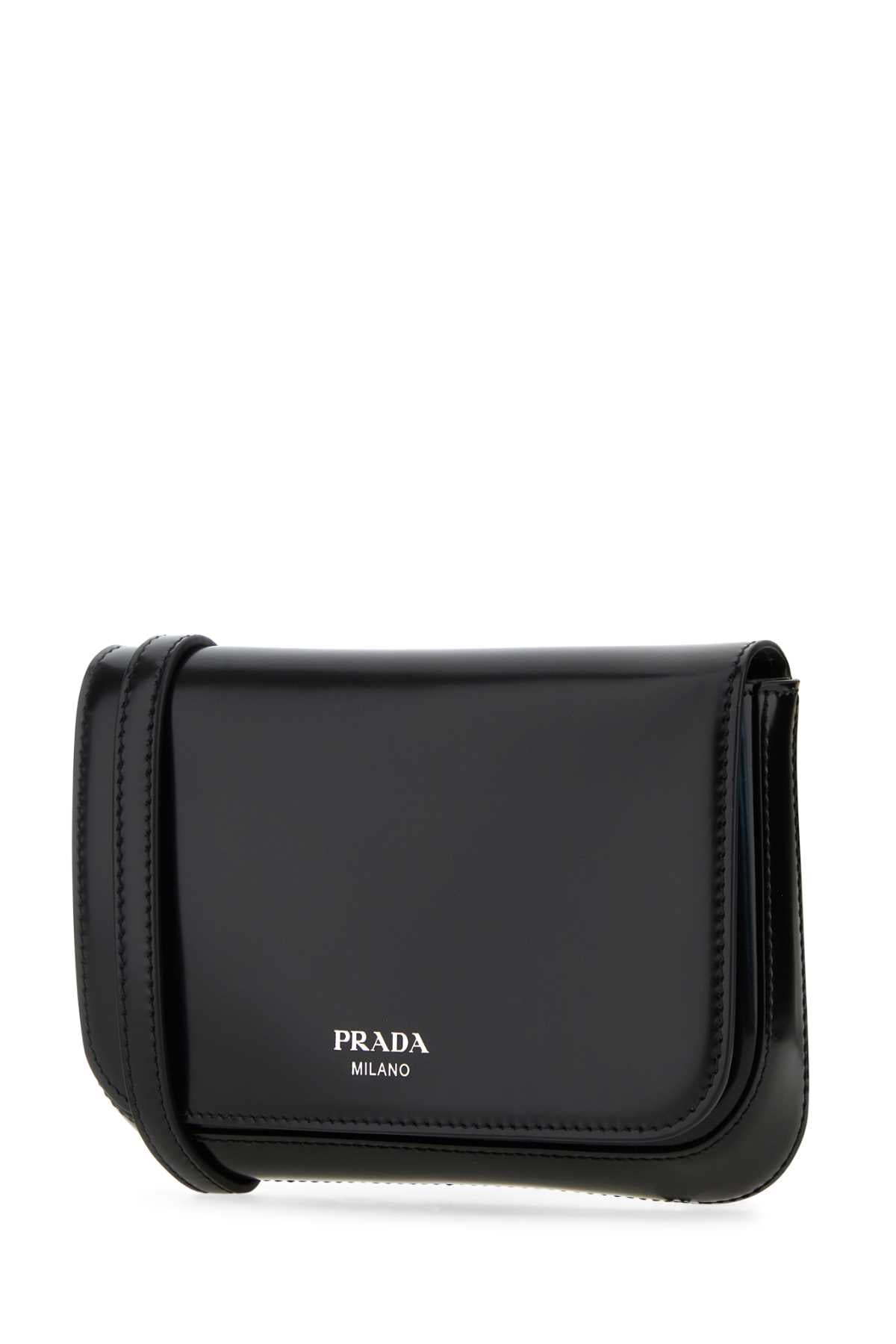 PRADA Mini Leather Crossbody Handbag