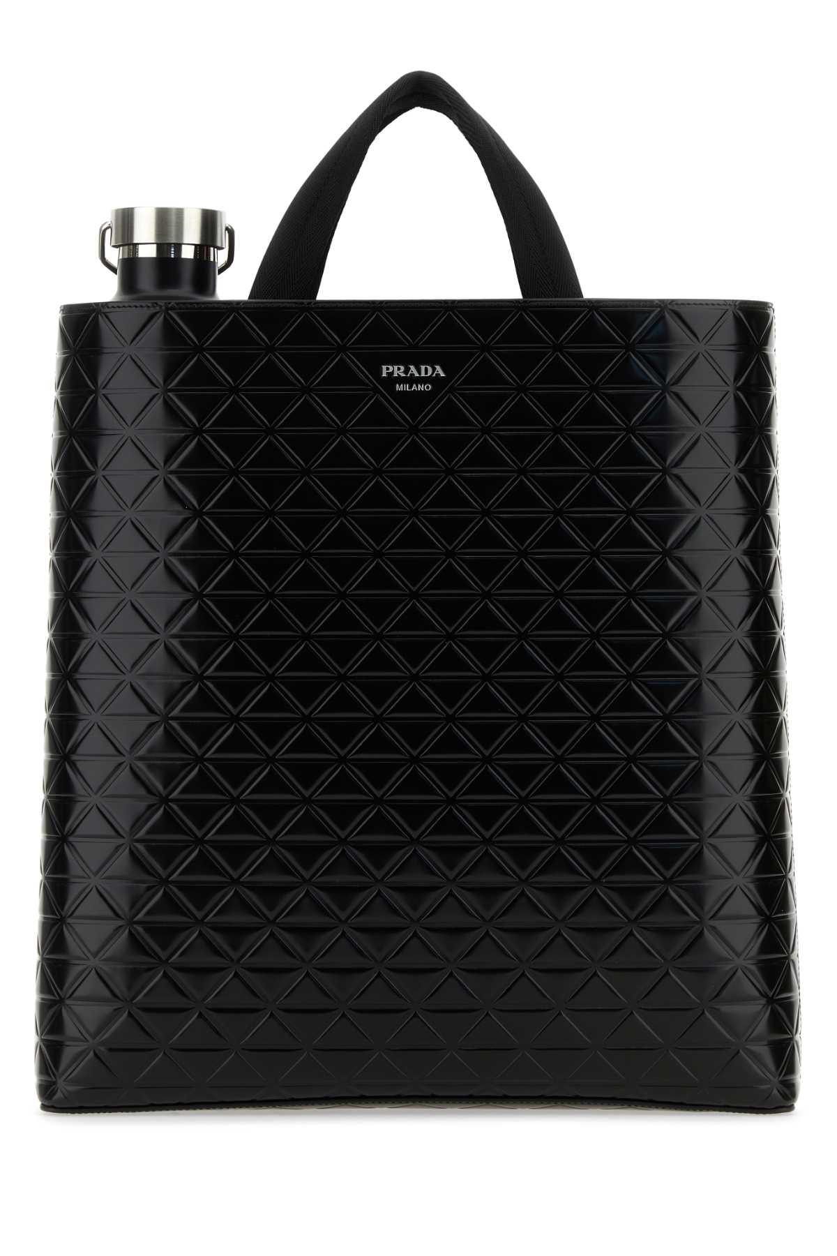 PRADA Stylish Leather Shopping Handbag - 36cm x 38cm x 6cm