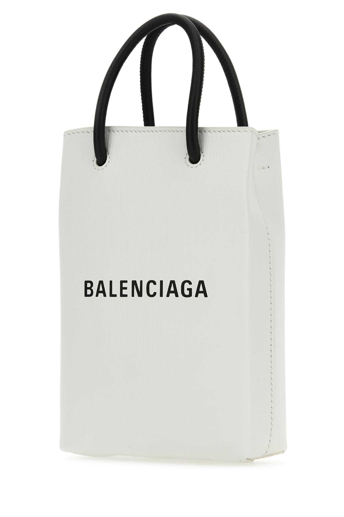 BALENCIAGA Mini Leather Phone Case - 12cm x 18cm x 4.5cm